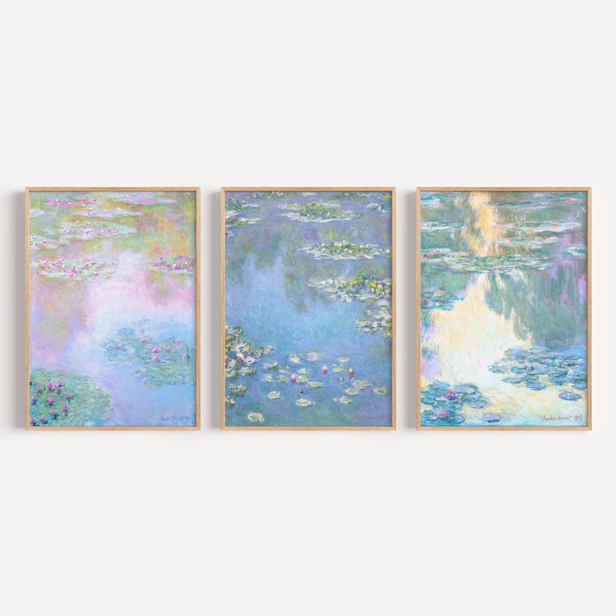 3x Exhibitions by Claude Monet