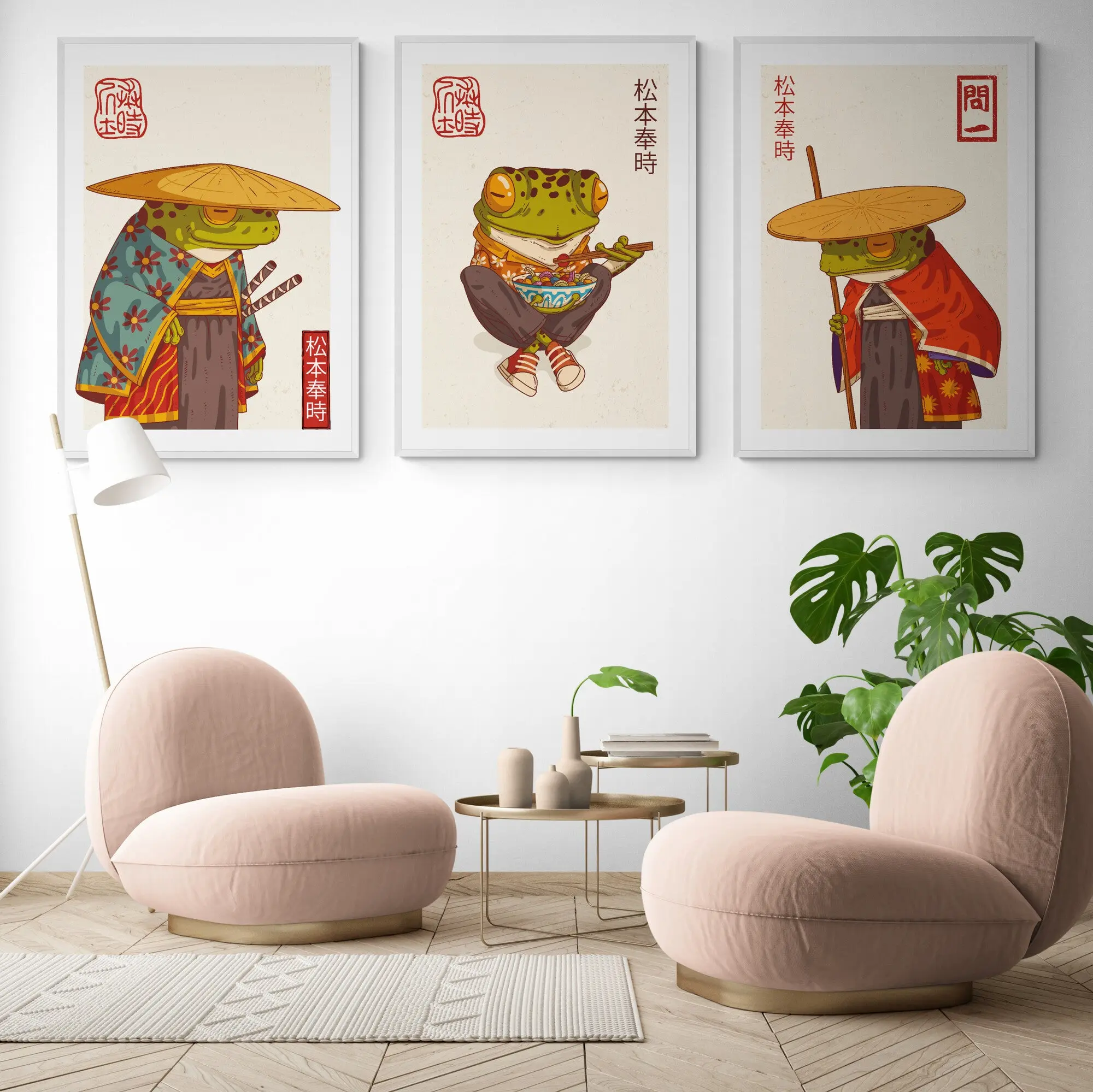 3x Japanese Frog Exhibitions - Image 3