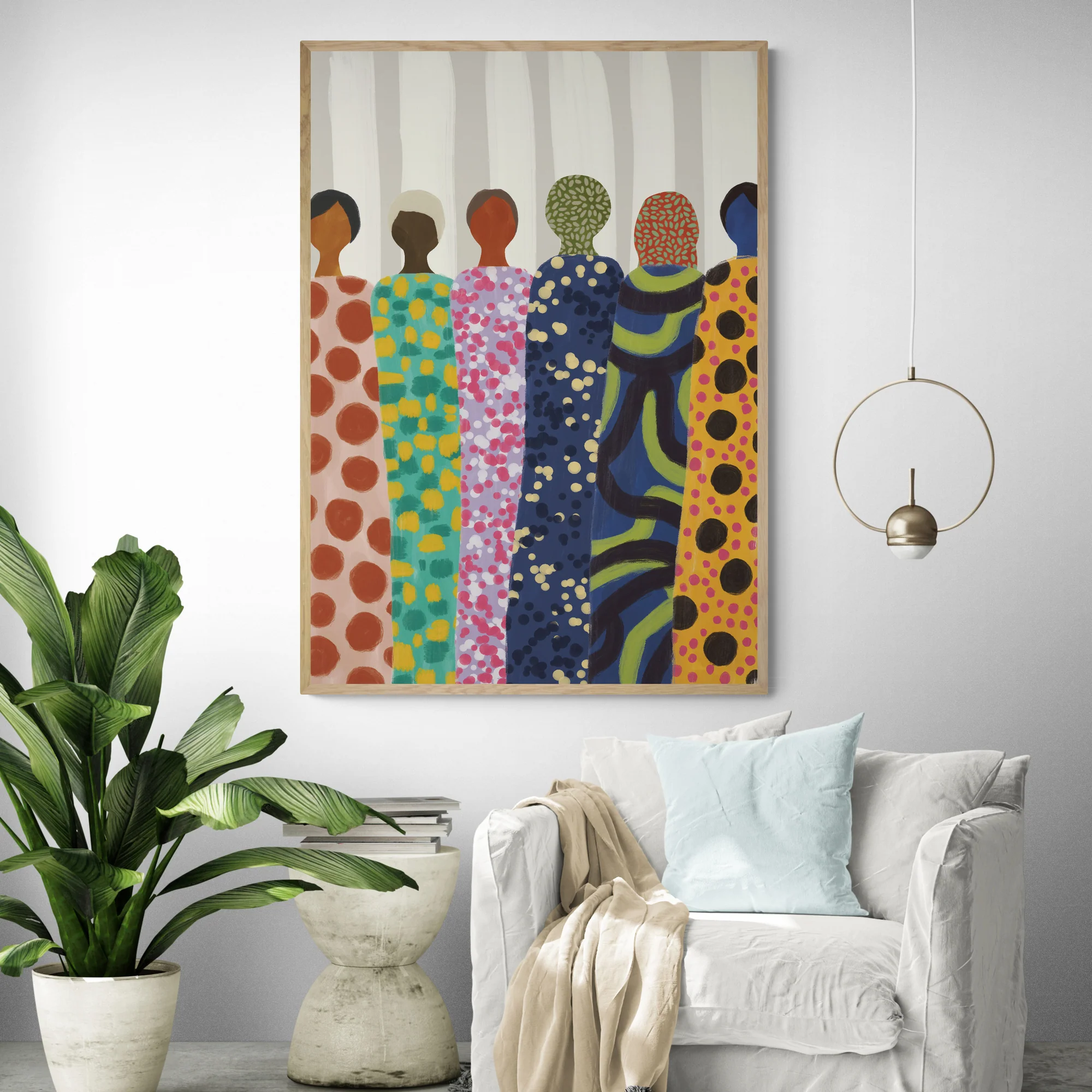 Abstract Figures Art Print - Image 4
