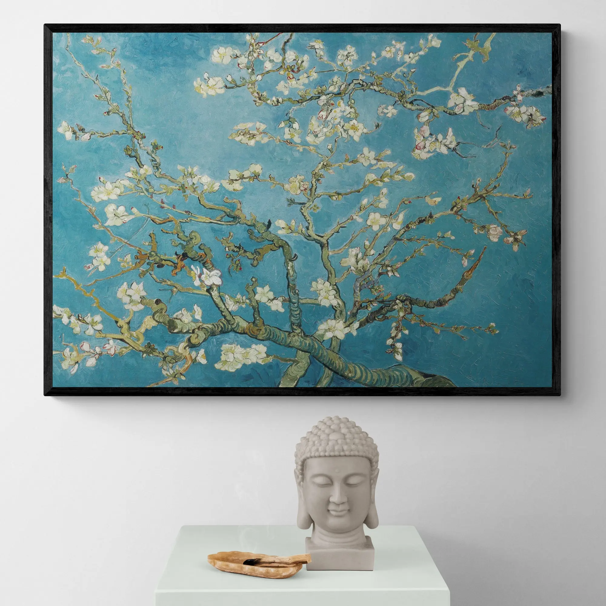 Almond Blossom 1890 by Vincent Van Gogh - Image 2