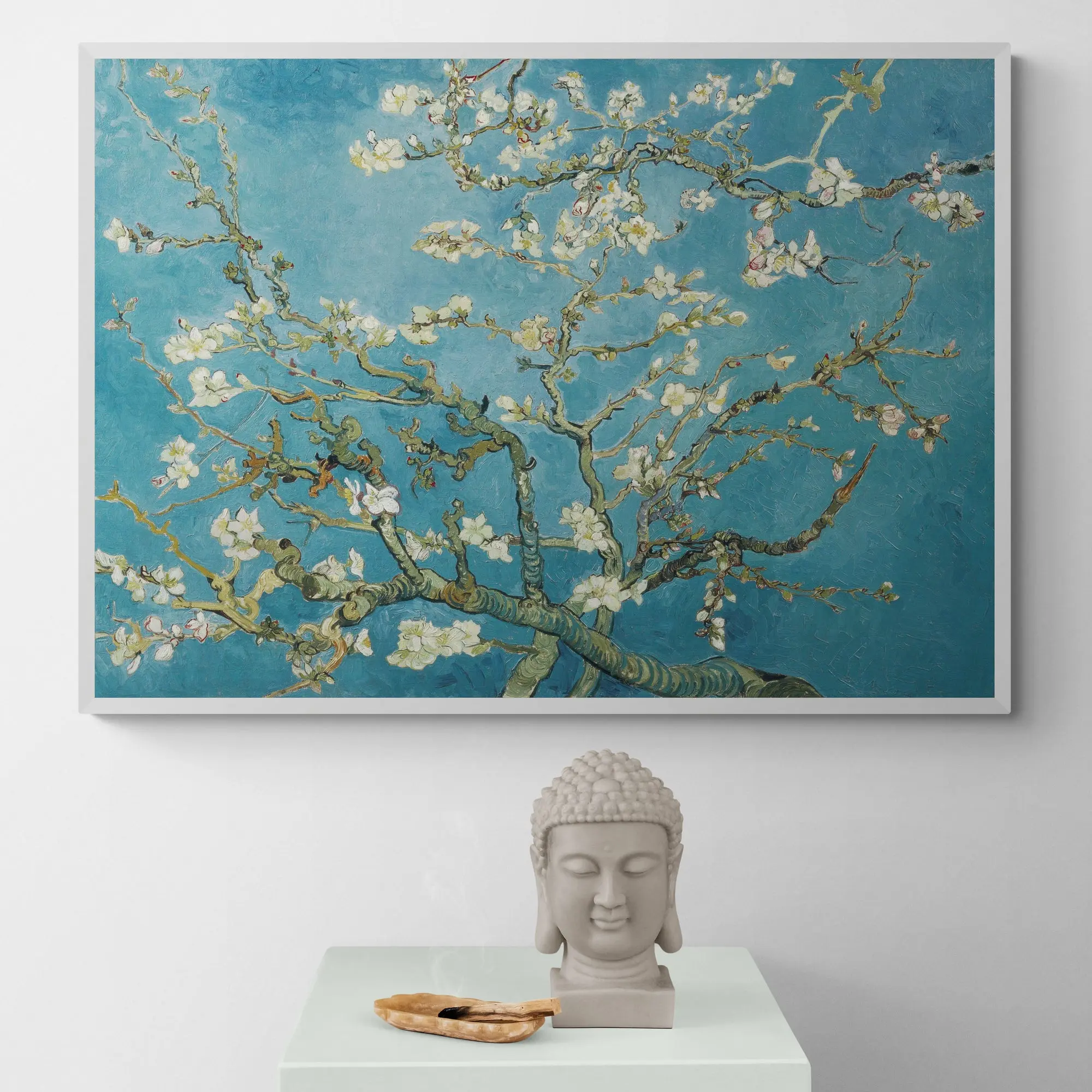 Almond Blossom 1890 by Vincent Van Gogh - Image 4