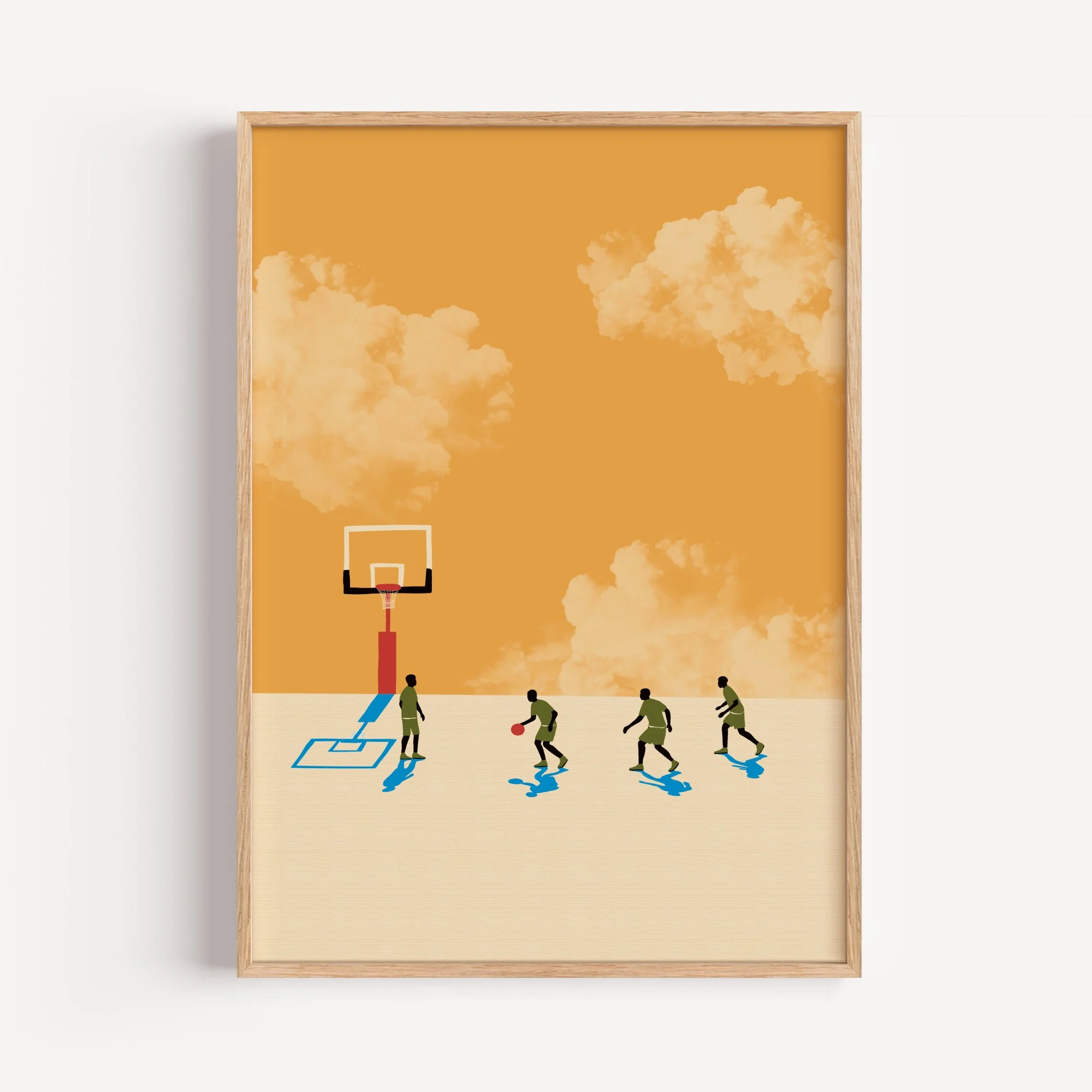 Basketball Dreams Art Print