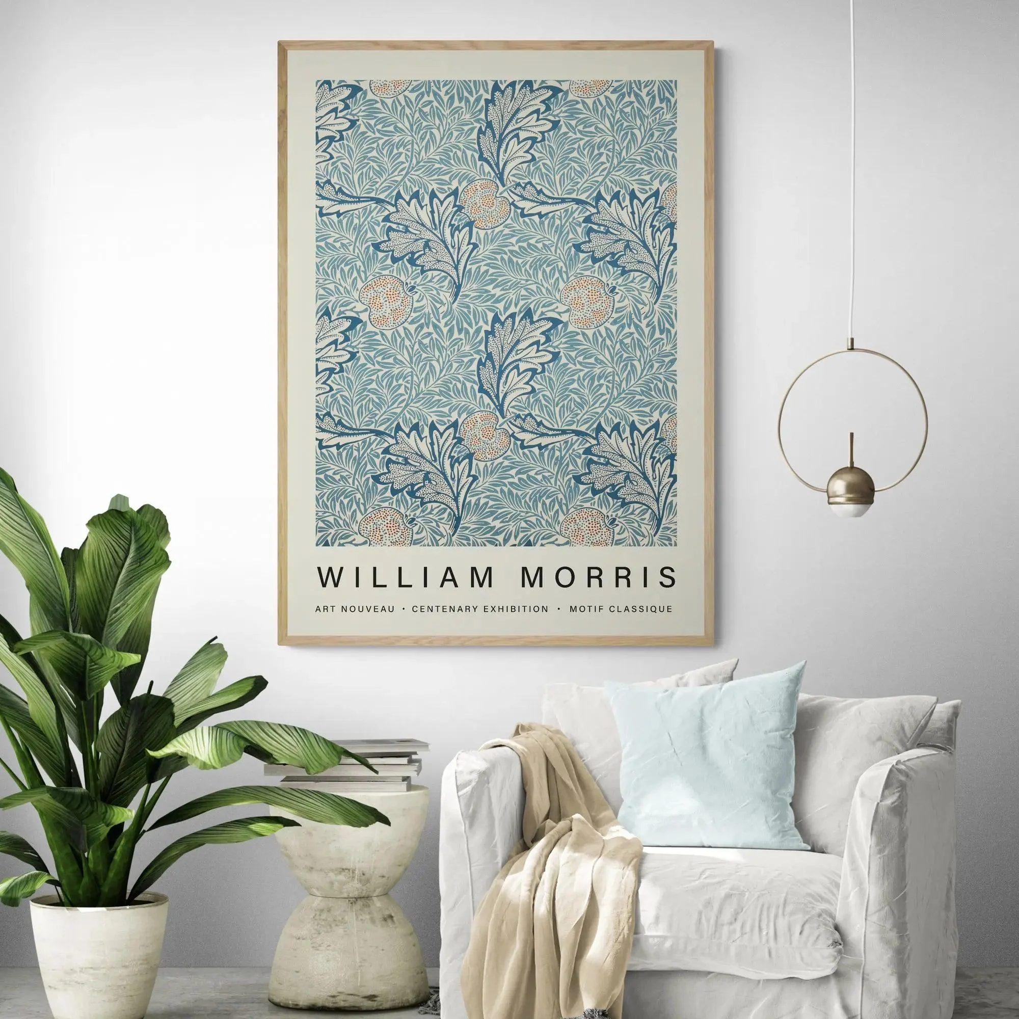 Blue Flowers by William Morris - Image 2