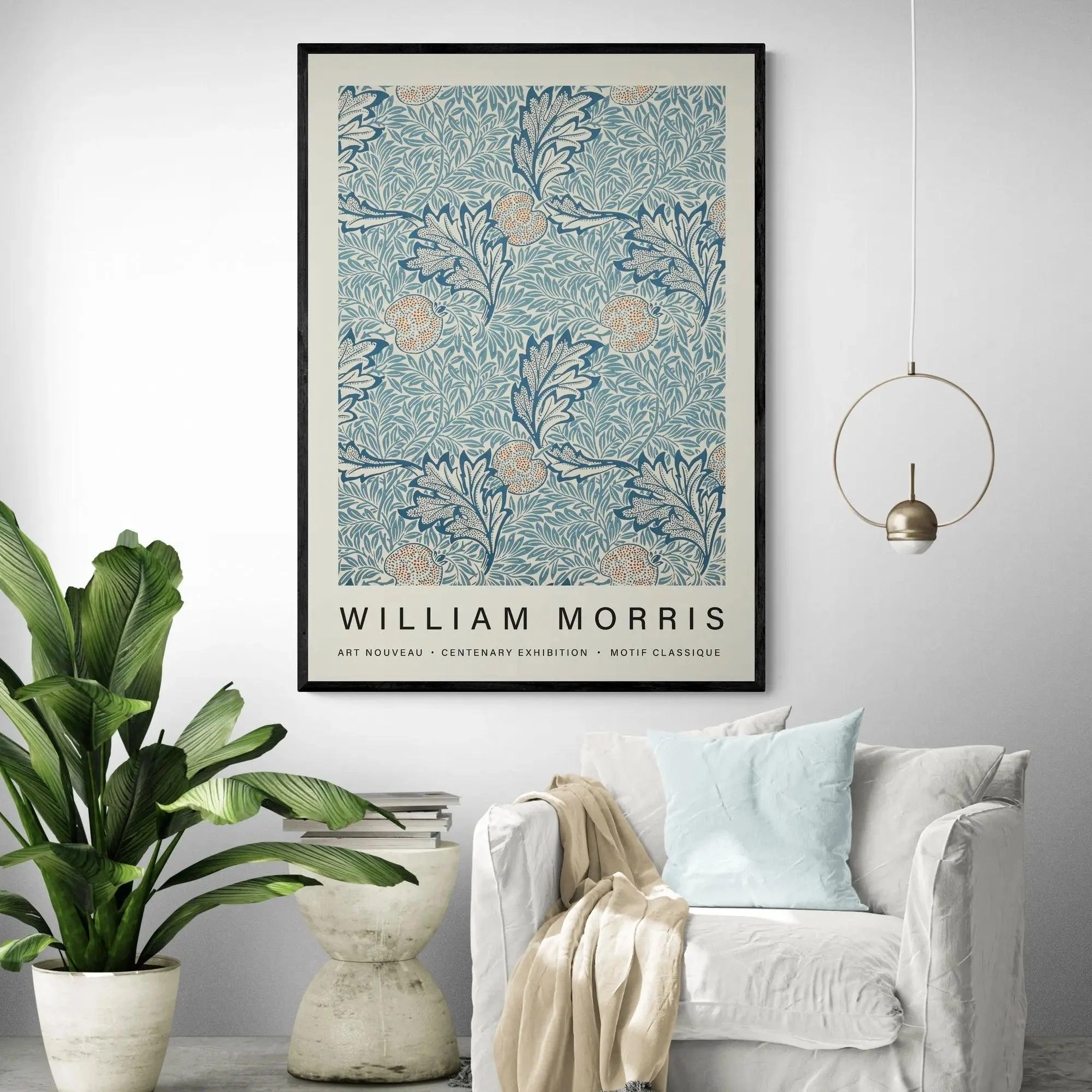 Blue Flowers by William Morris - Image 4