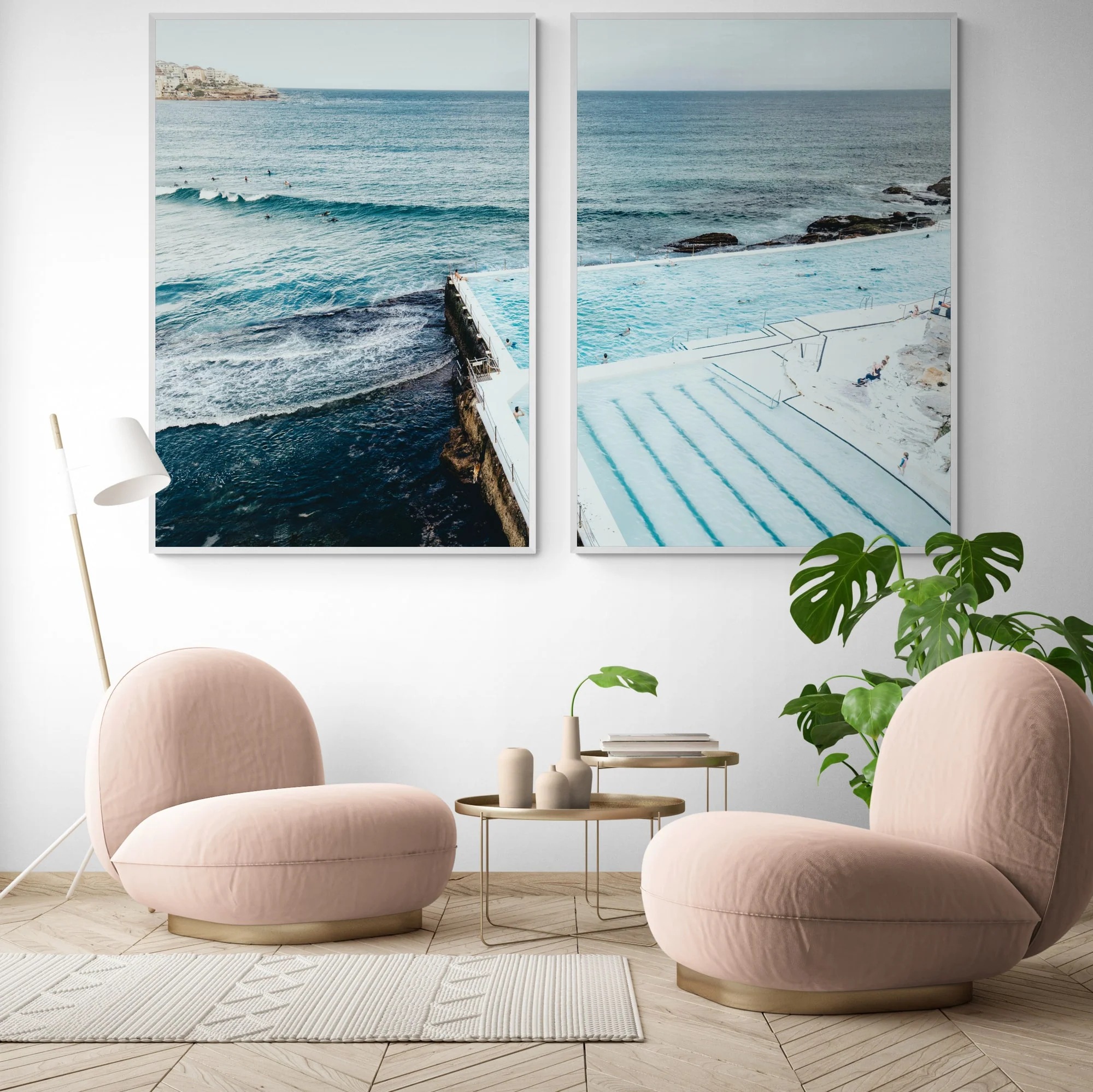 Bondi Rockpools | Set of 2 Art Prints - Image 4