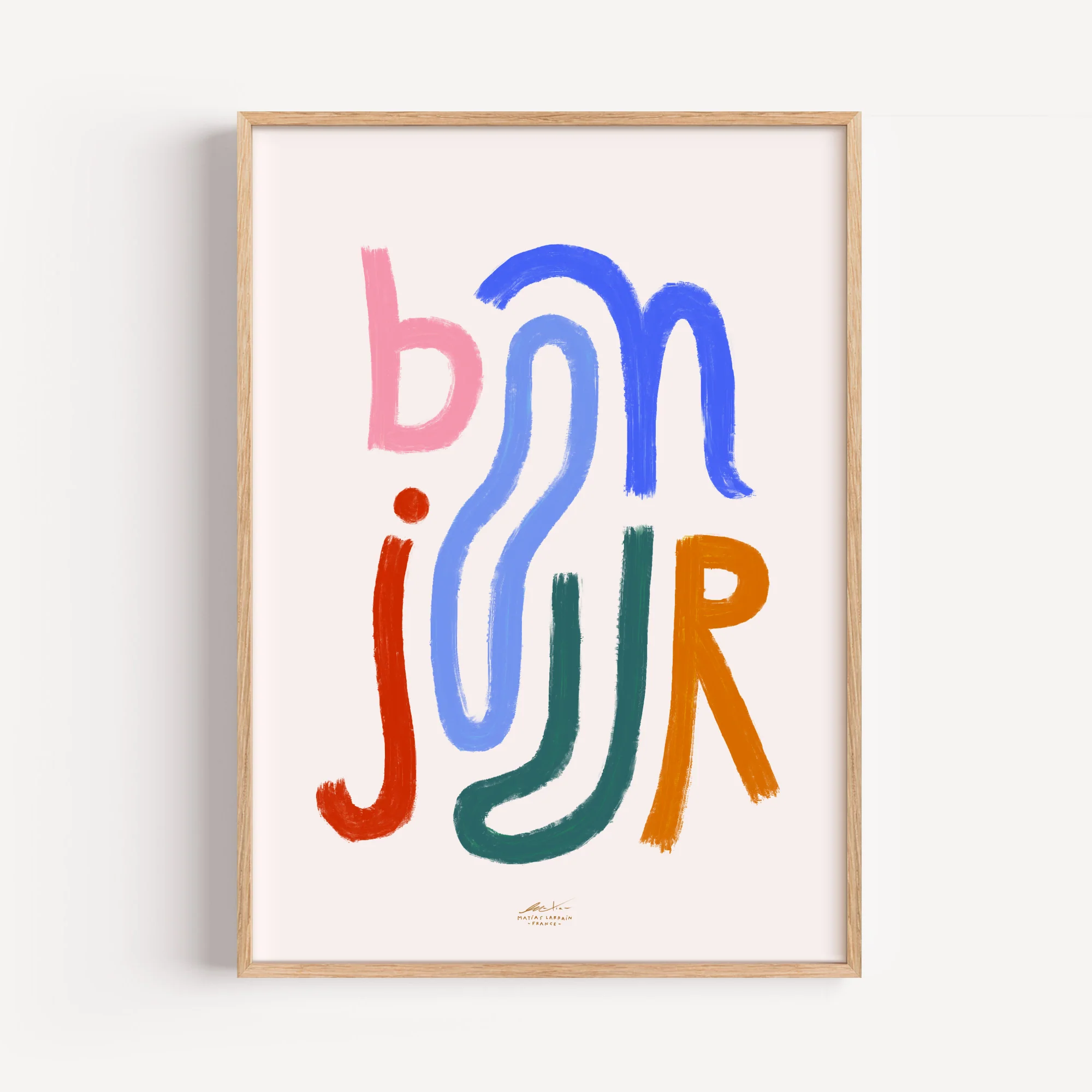 Bonjour by Matías Larraín