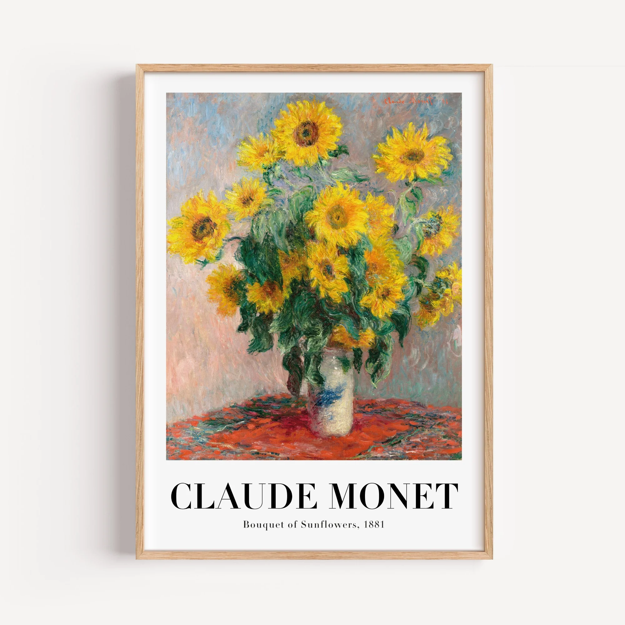 Bouquet of Sunflowers by Claude Monet