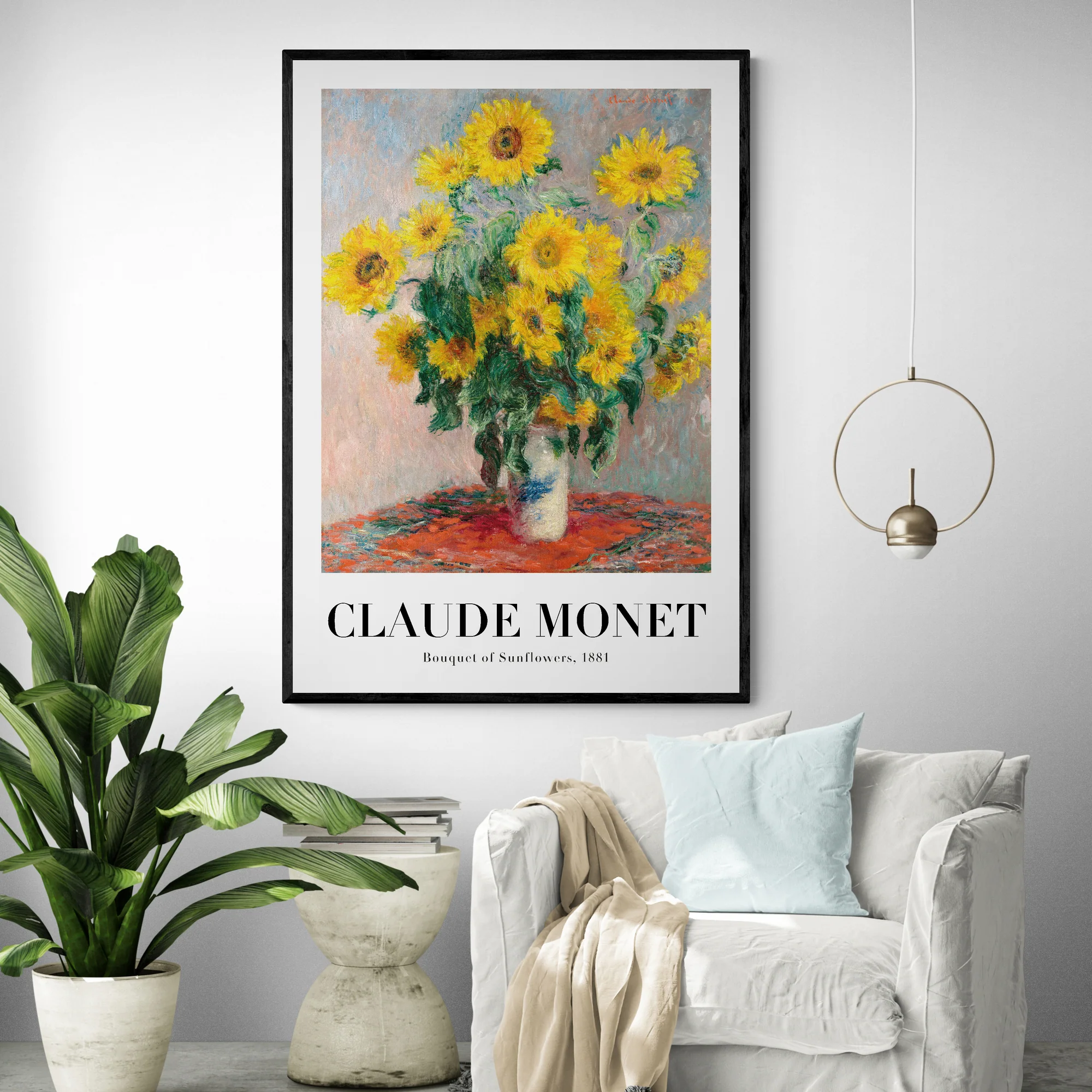 Bouquet of Sunflowers by Claude Monet - Image 2