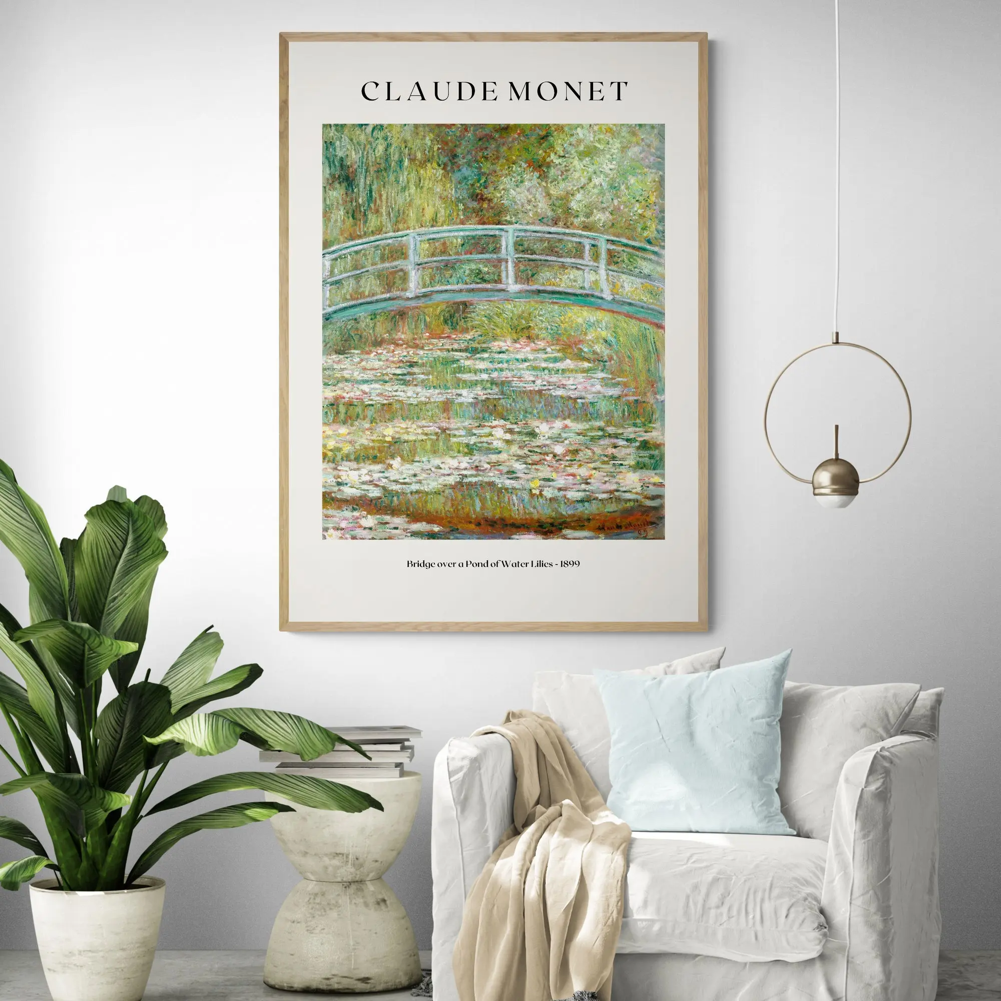 Bridge over a Pond of Water Lilies by Claude Monet - Image 2