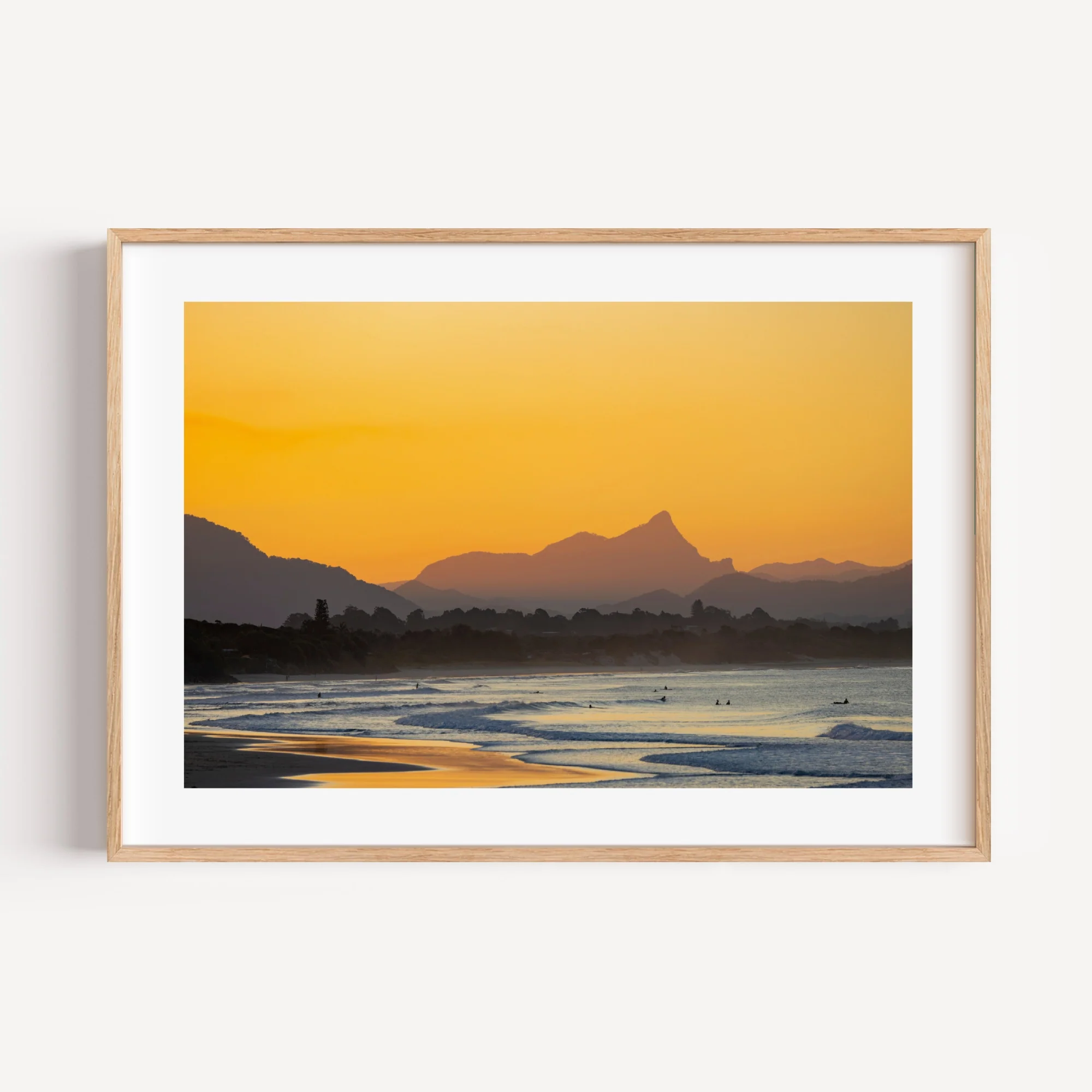 Byron Bay Sunset Art Print
