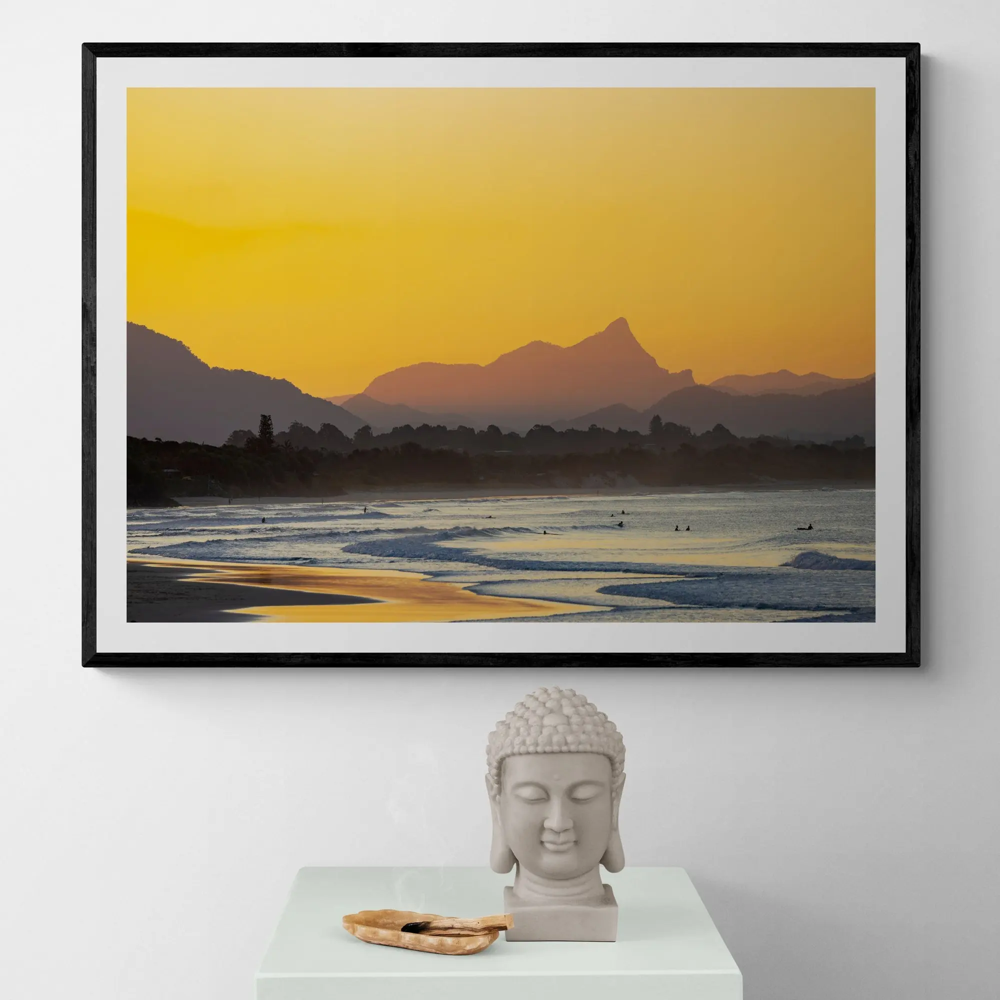 Byron Bay Sunset Art Print - Image 2