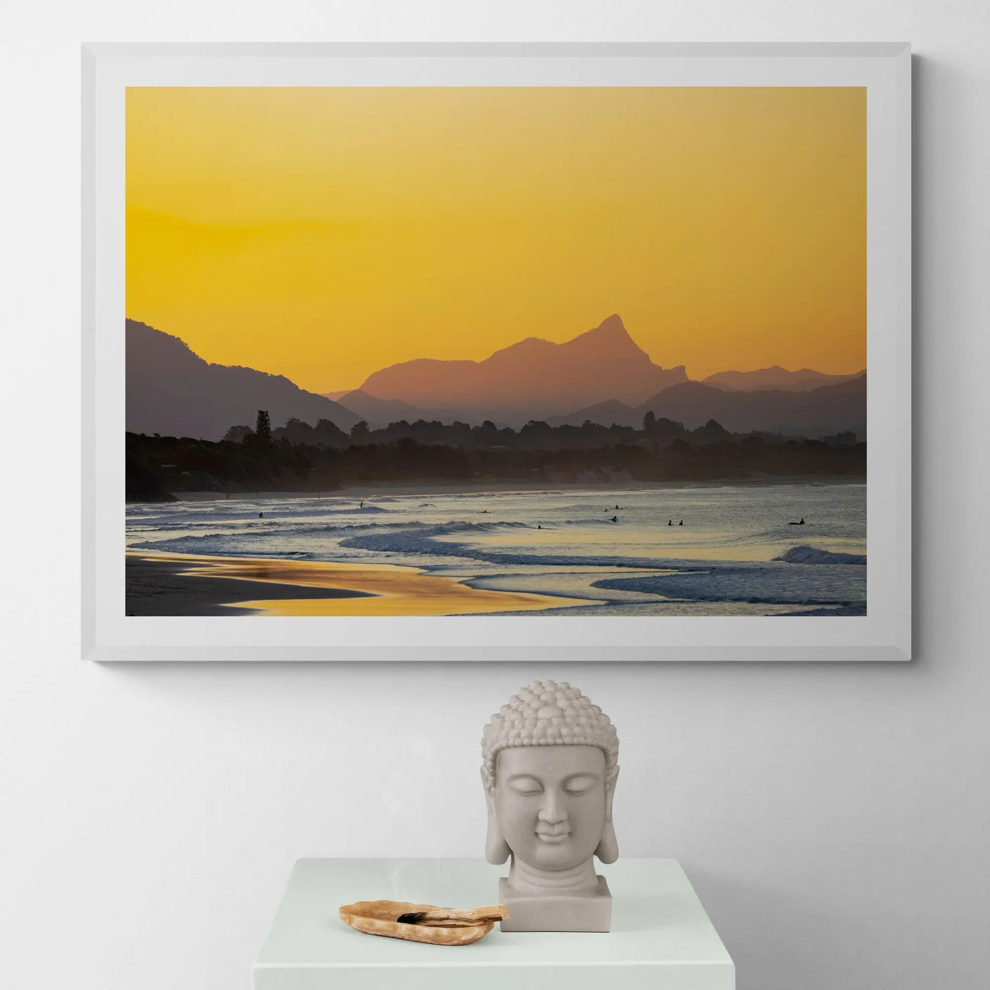 Byron Bay Sunset Art Print - Image 3