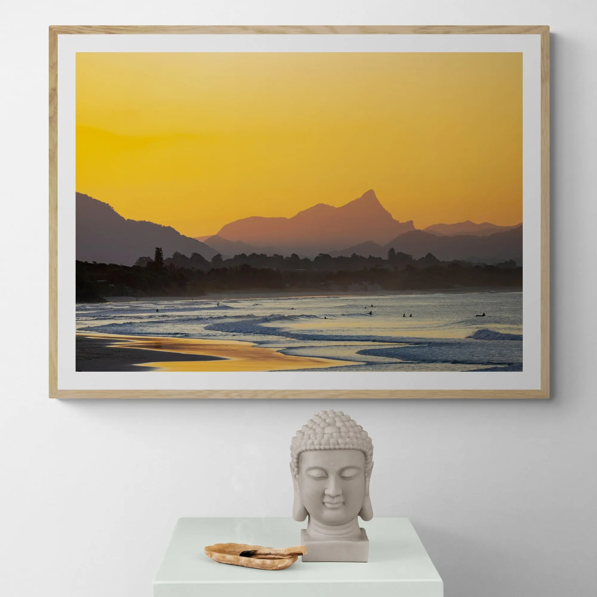 Byron Bay Sunset Art Print - Image 4