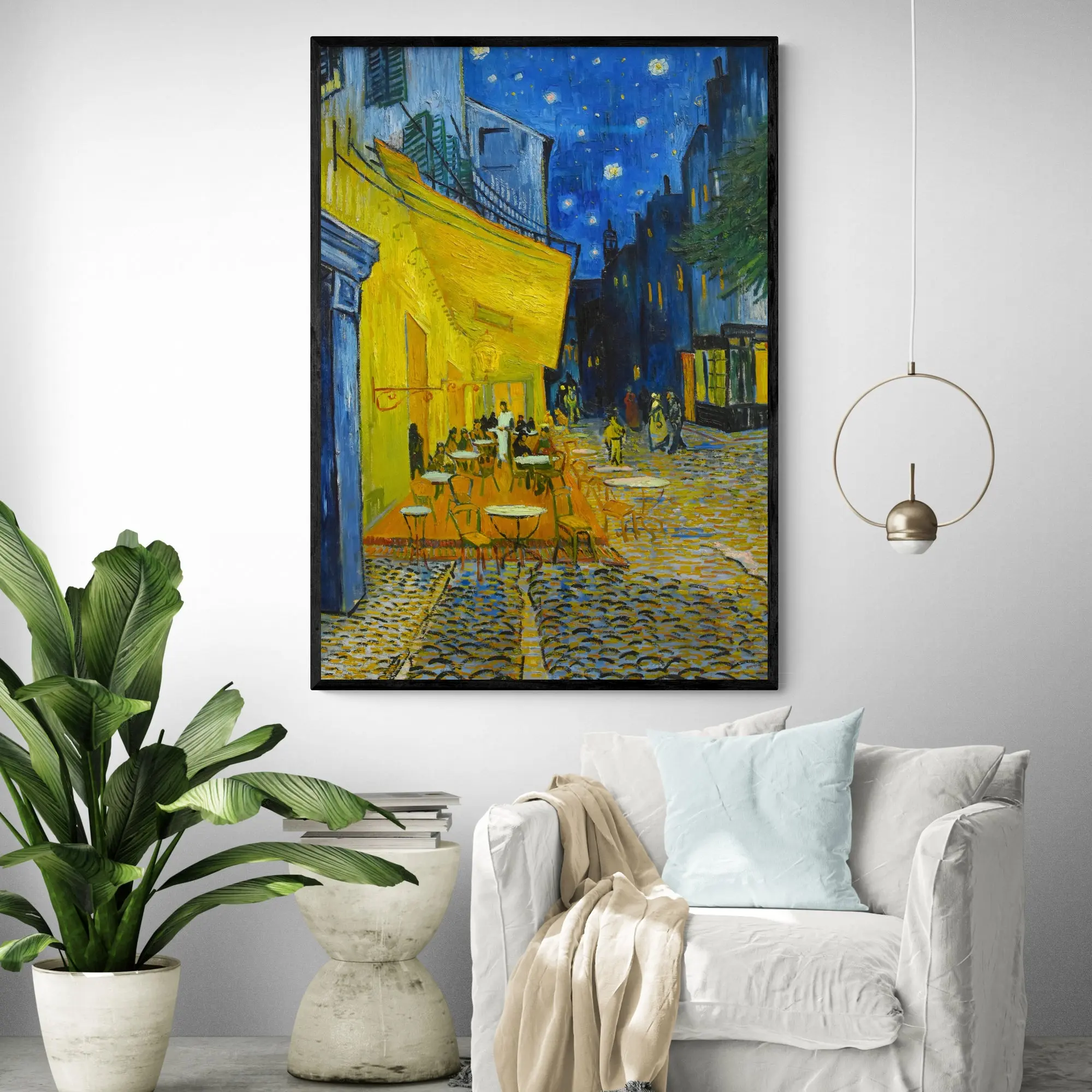 Cafe Terrace by Vincent Van Gogh - Image 2