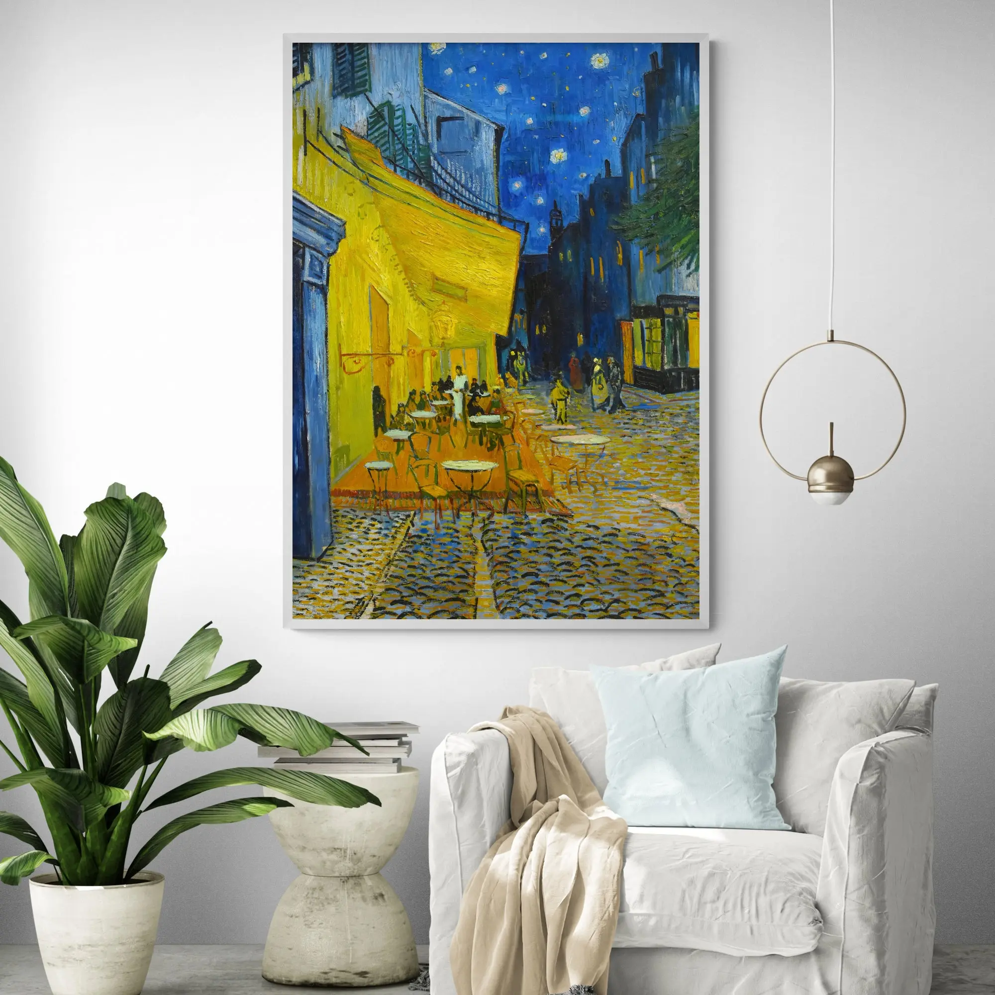 Cafe Terrace by Vincent Van Gogh - Image 4