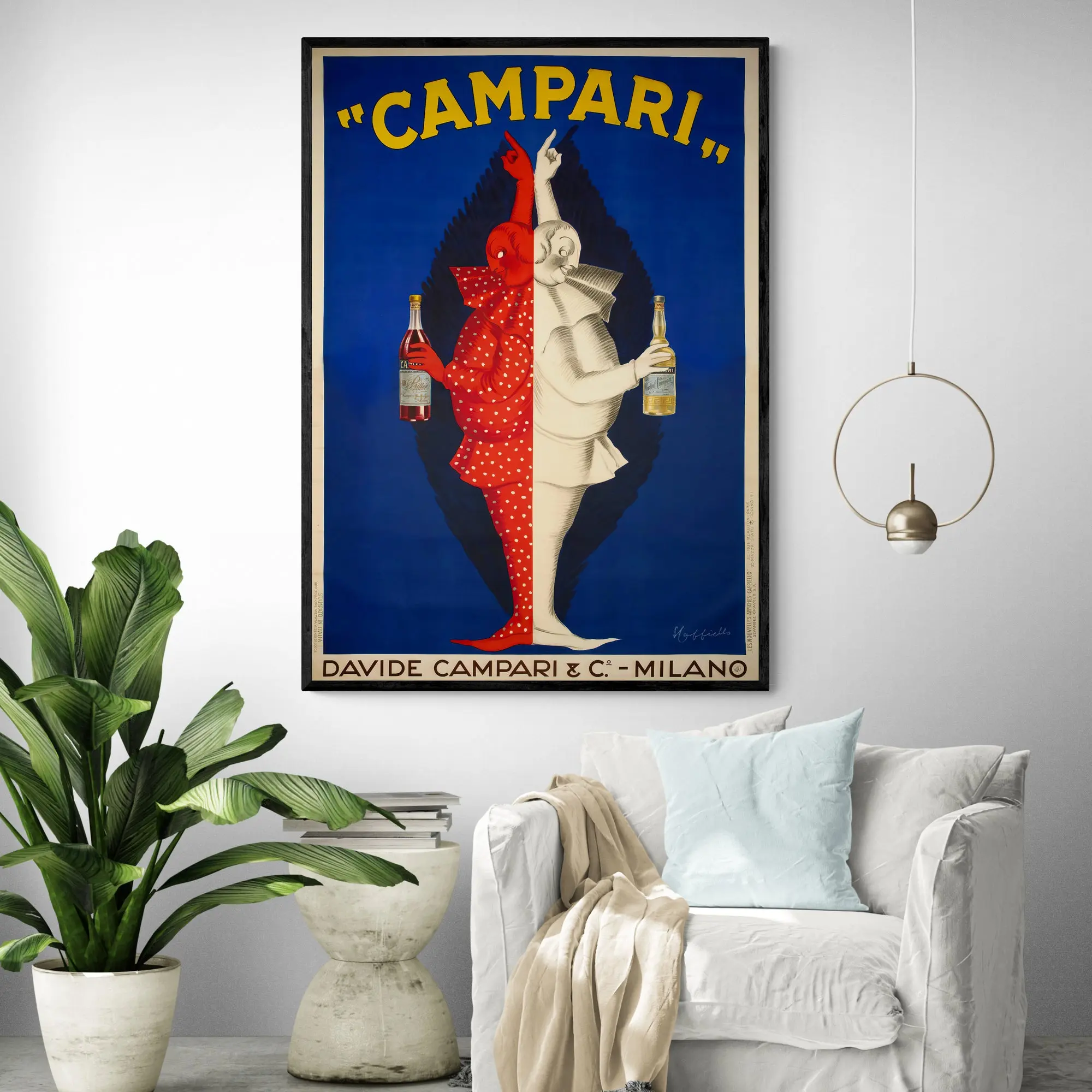 Campari 1921 Vintage Poster - Image 3