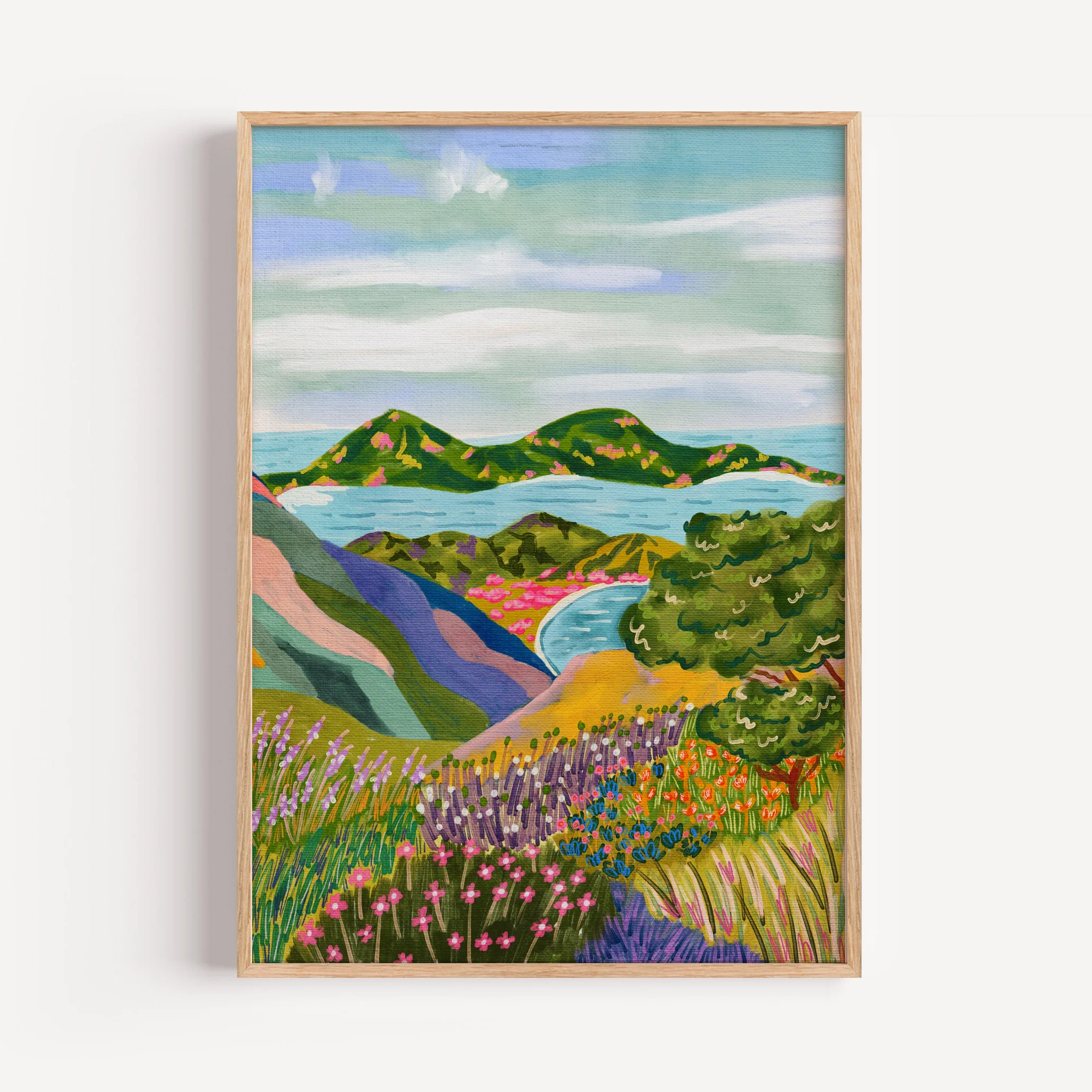 Coastal Wildflowers by Kartika Paramita