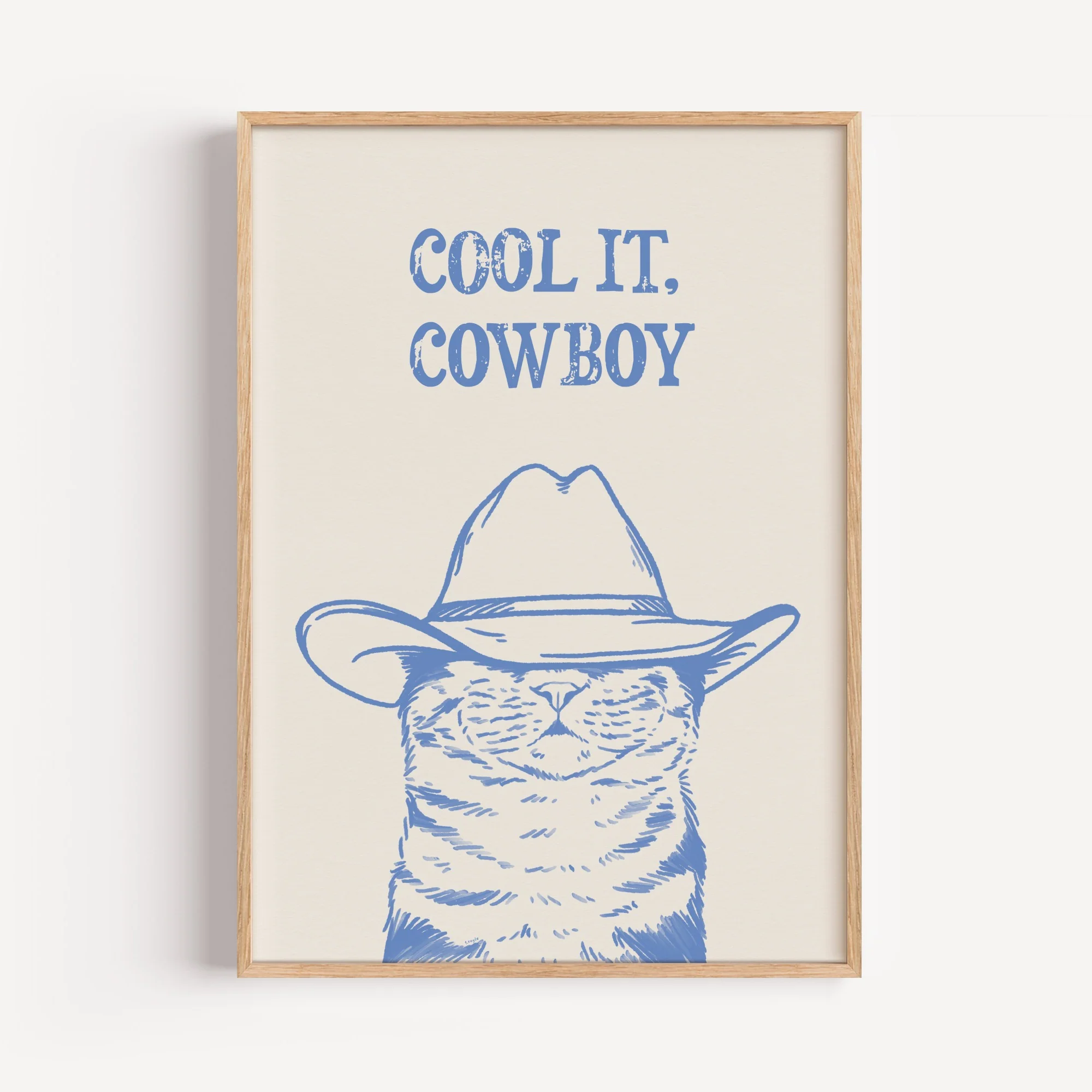 Cowboy Cat by Tara Royle