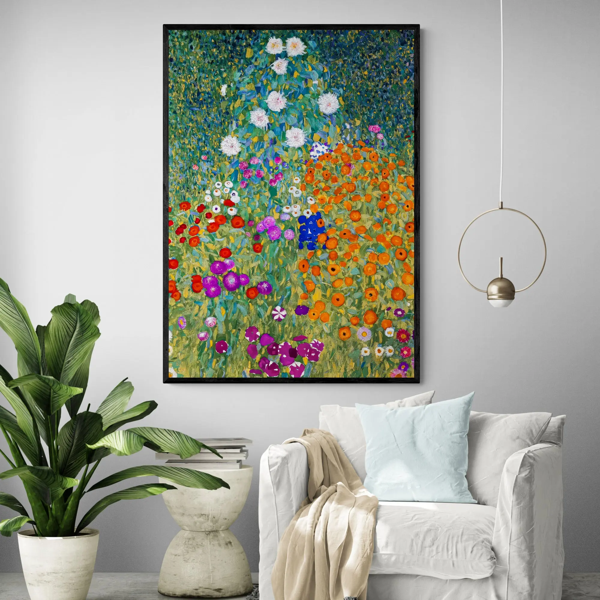 Cottage Garden by Gustav Klimt 1905 - Image 2
