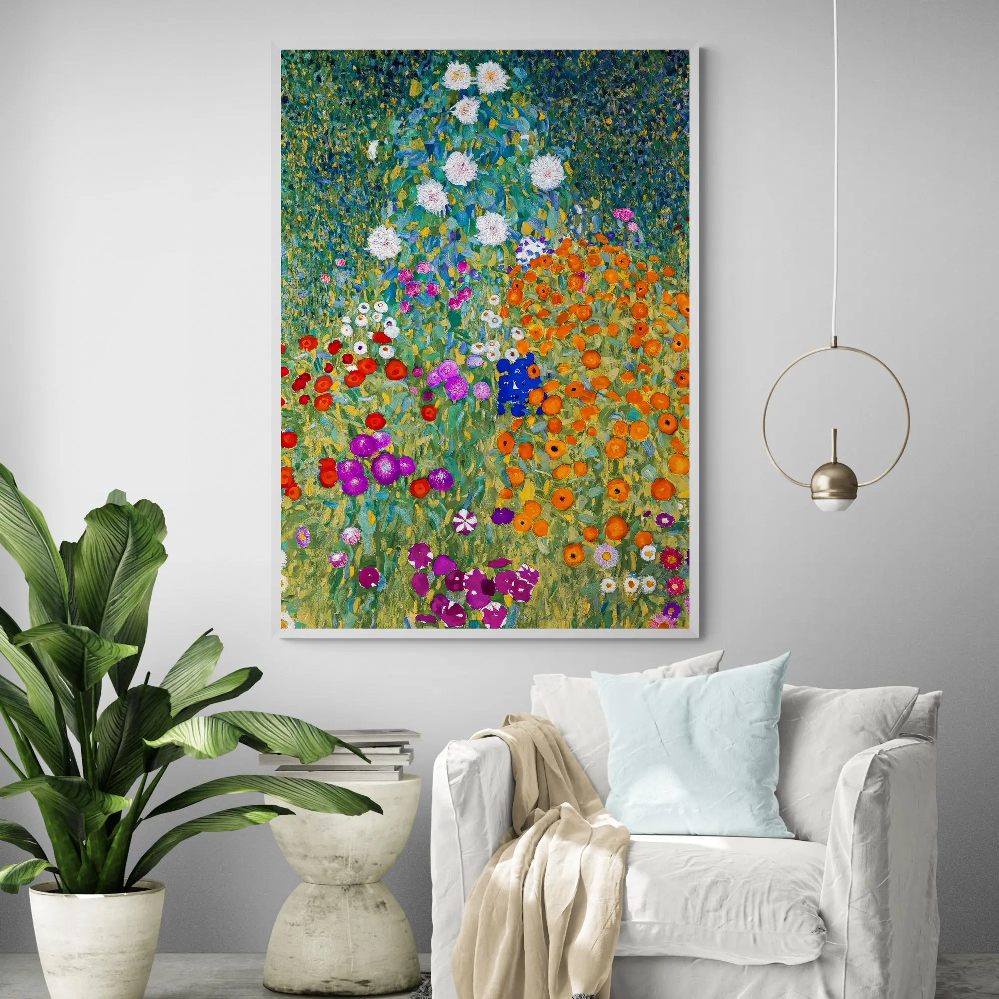 Cottage Garden by Gustav Klimt 1905 - Image 3