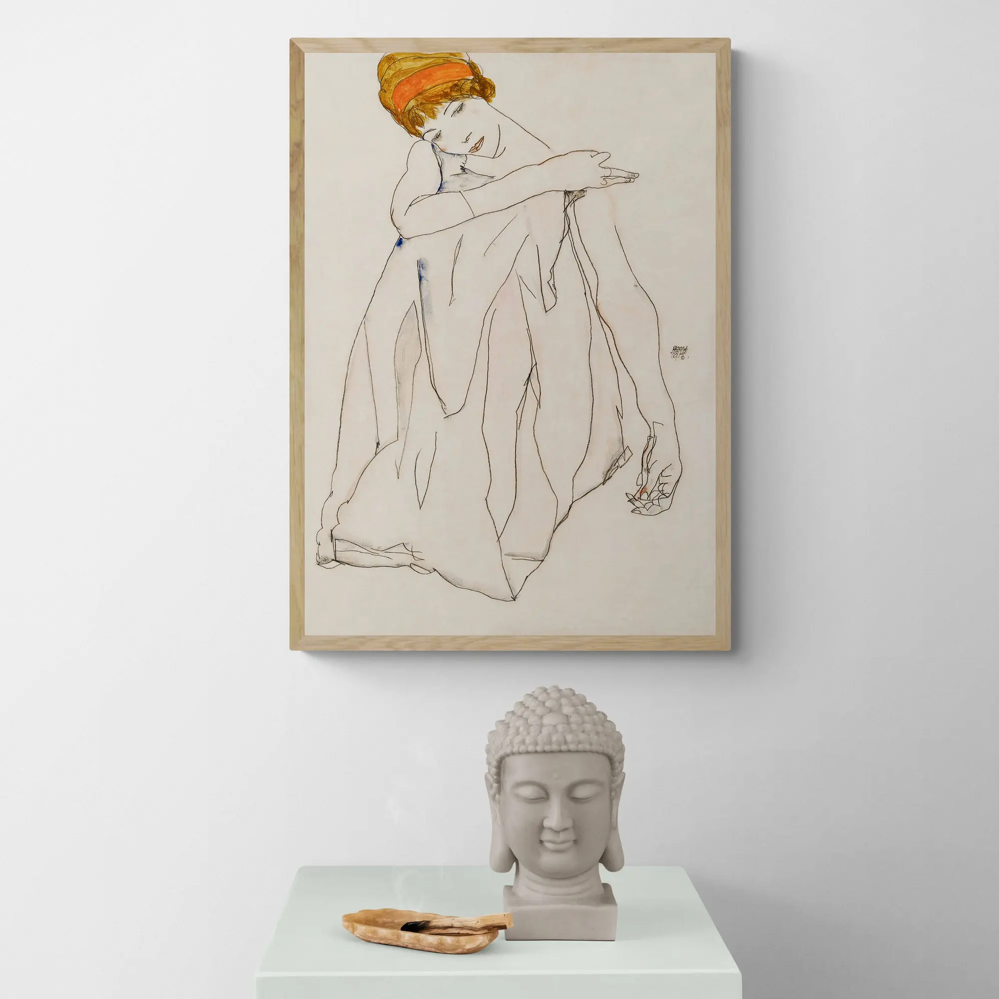 Dancer by Egon Schiele - Image 2