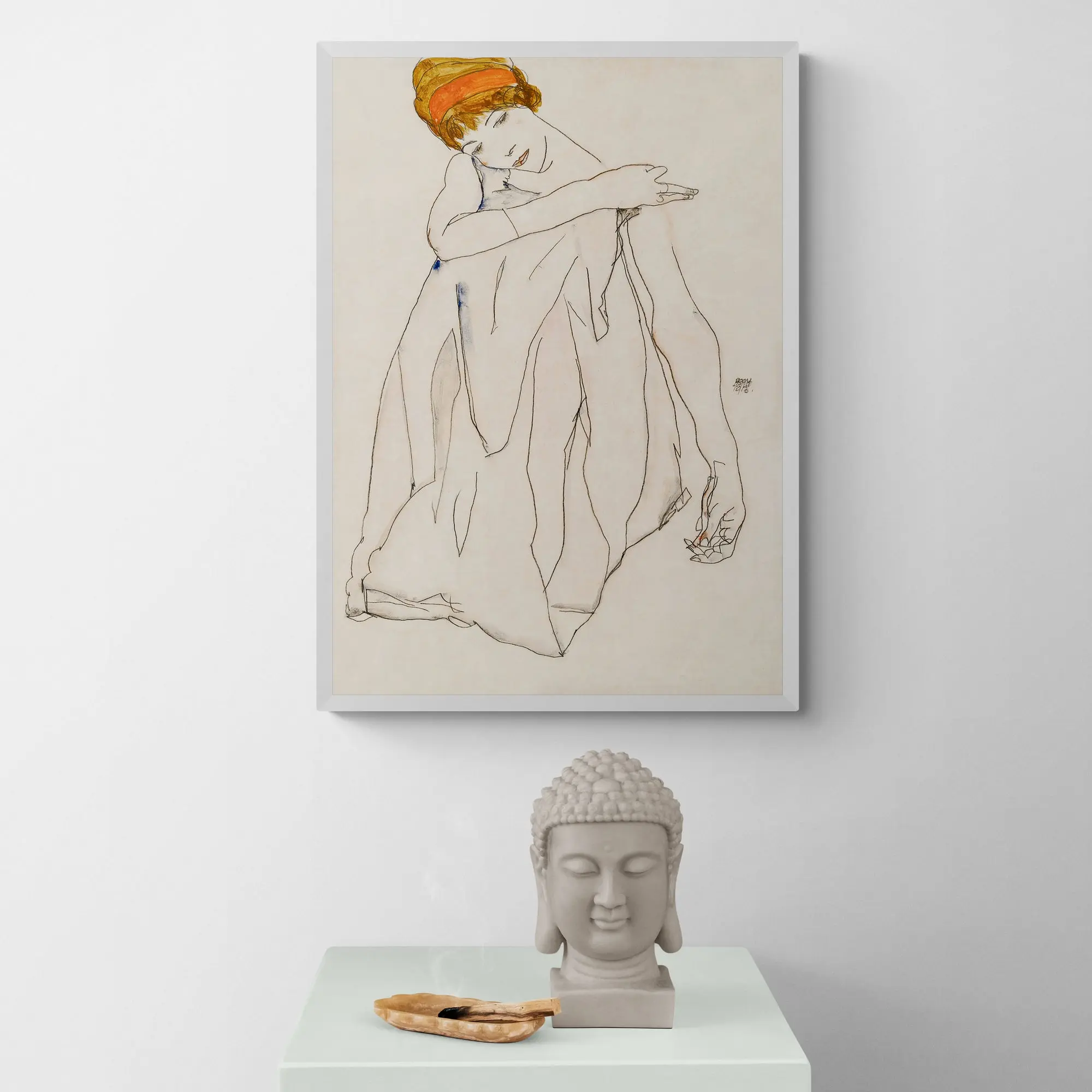 Dancer by Egon Schiele - Image 3