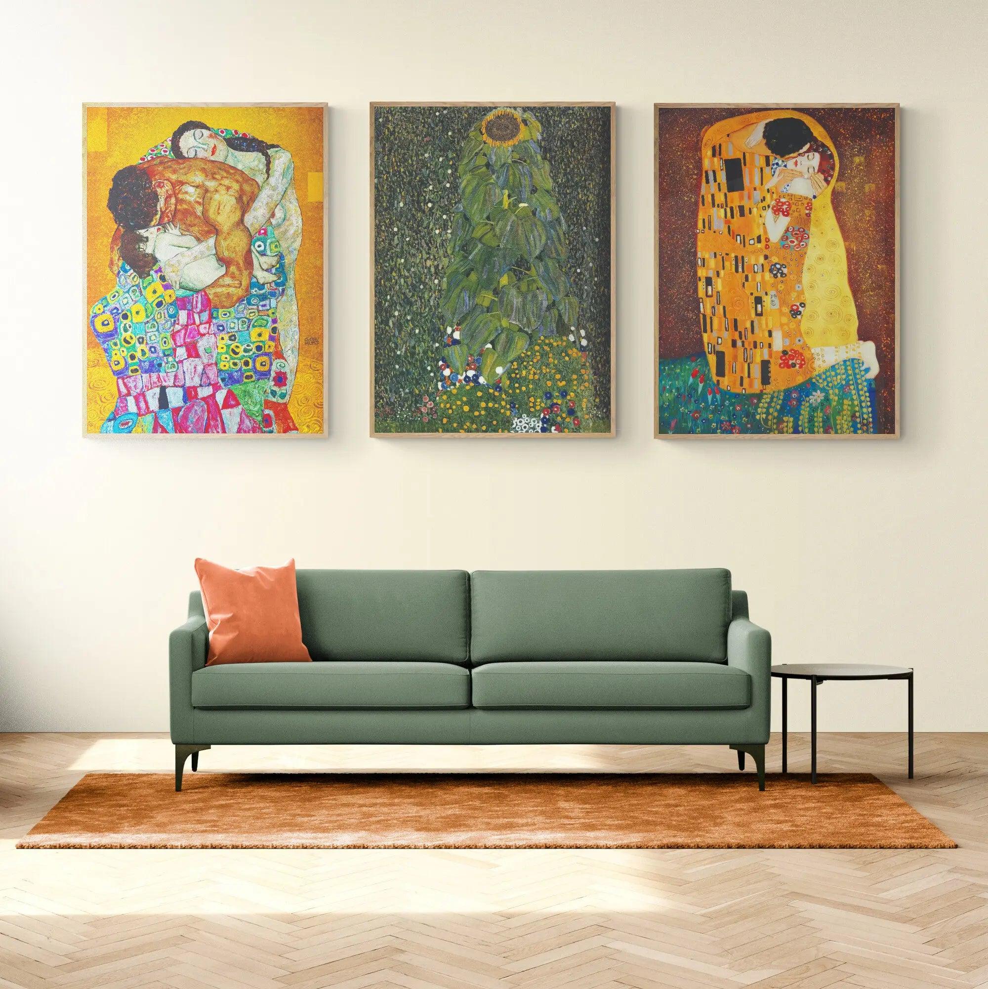 Die Familie Set of 3 by Gustav Klimt - Image 3