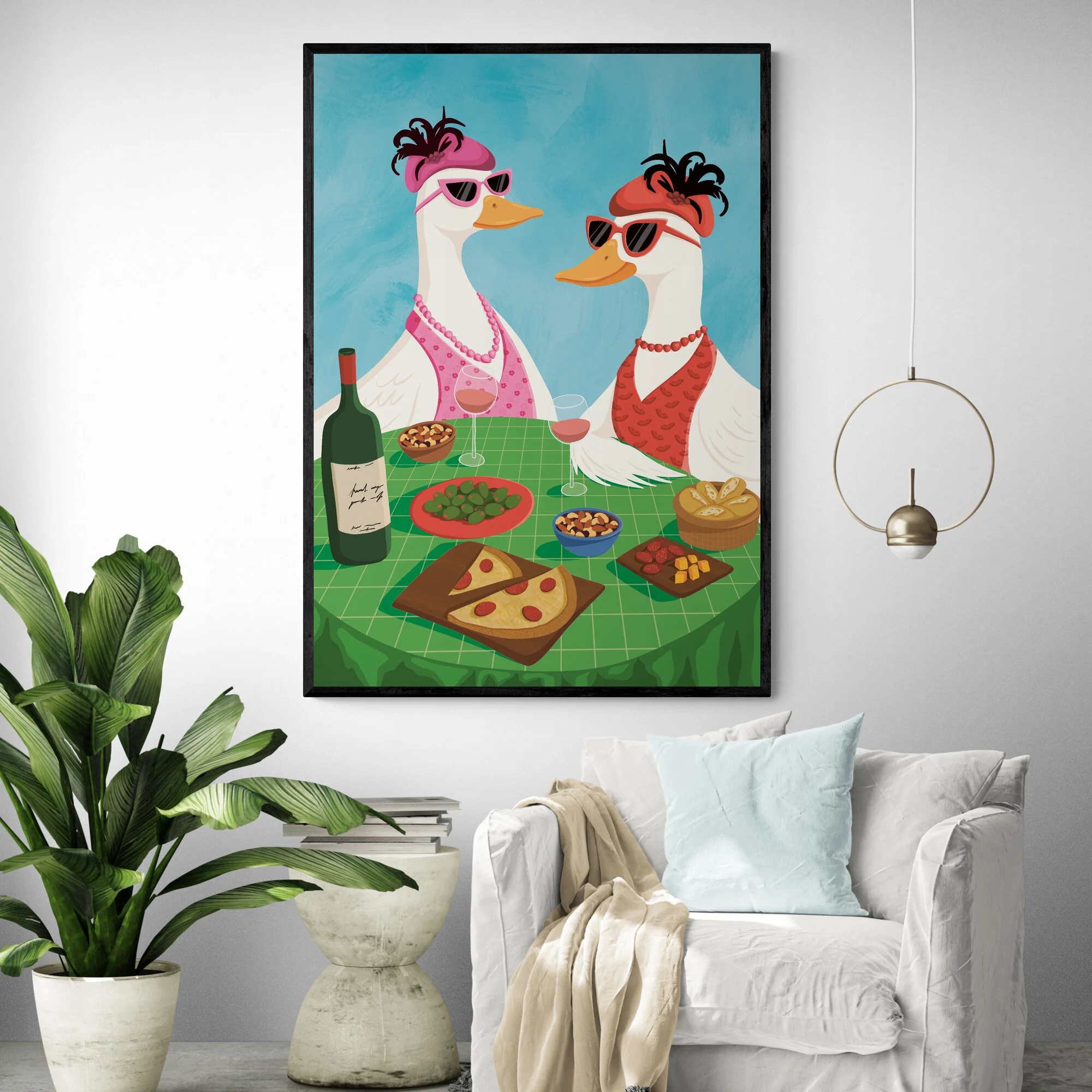 Diva Ducks Art Print - Image 2