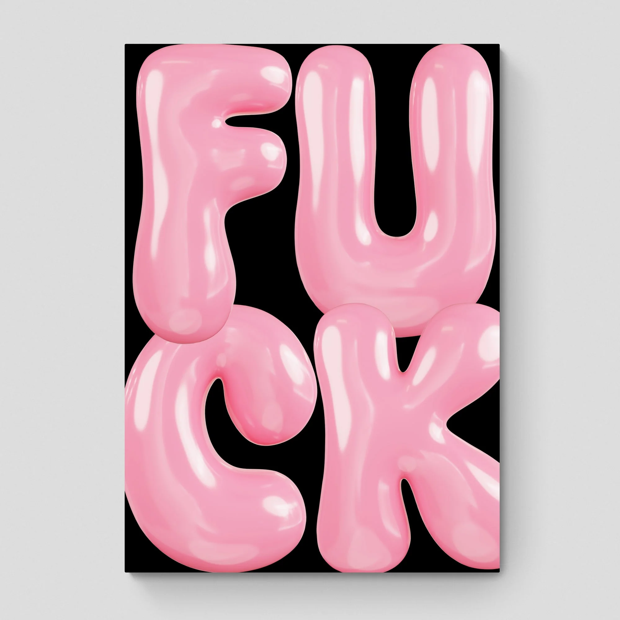 F U C K Art Print by Salty Biche - Image 2