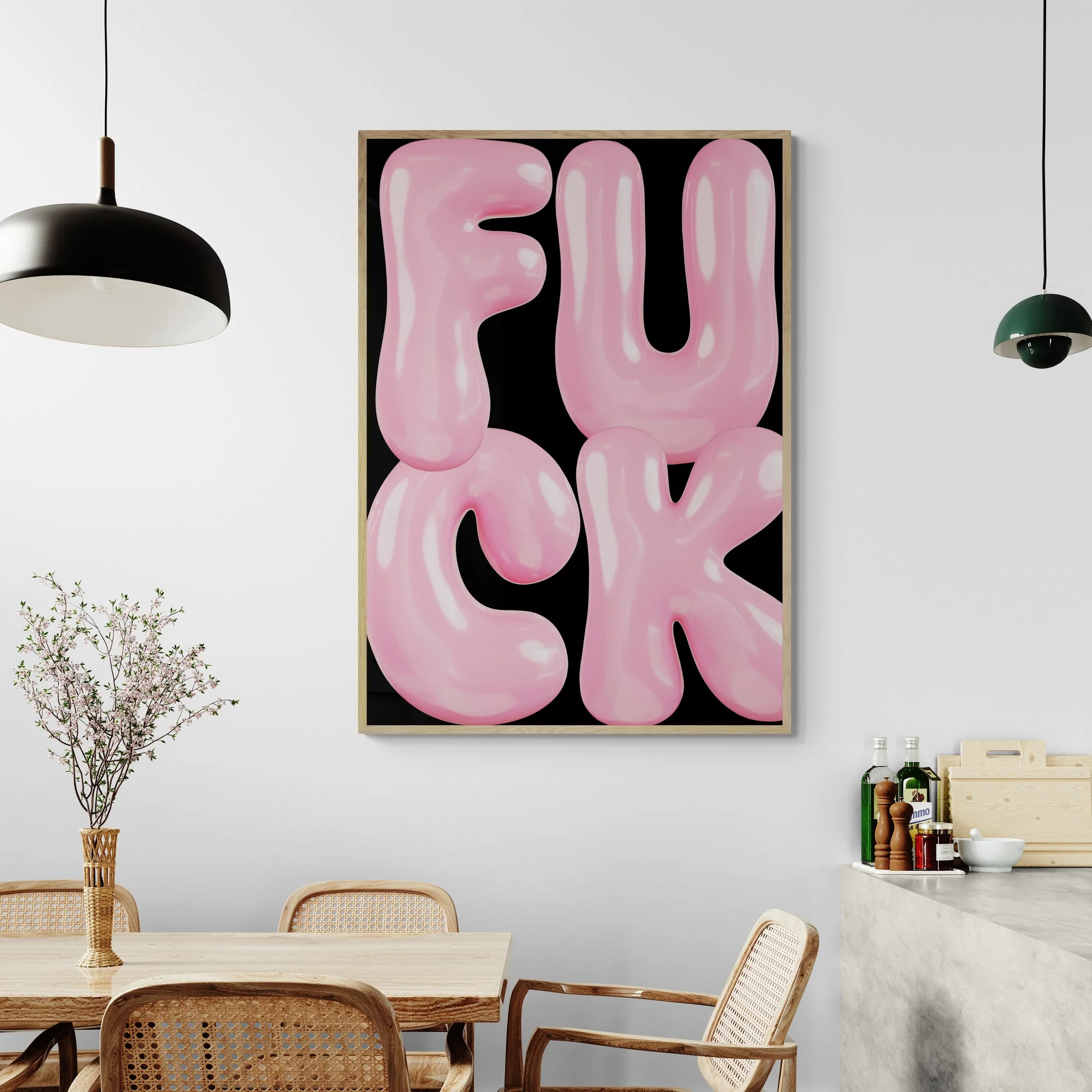 F U C K Art Print by Salty Biche - Image 3