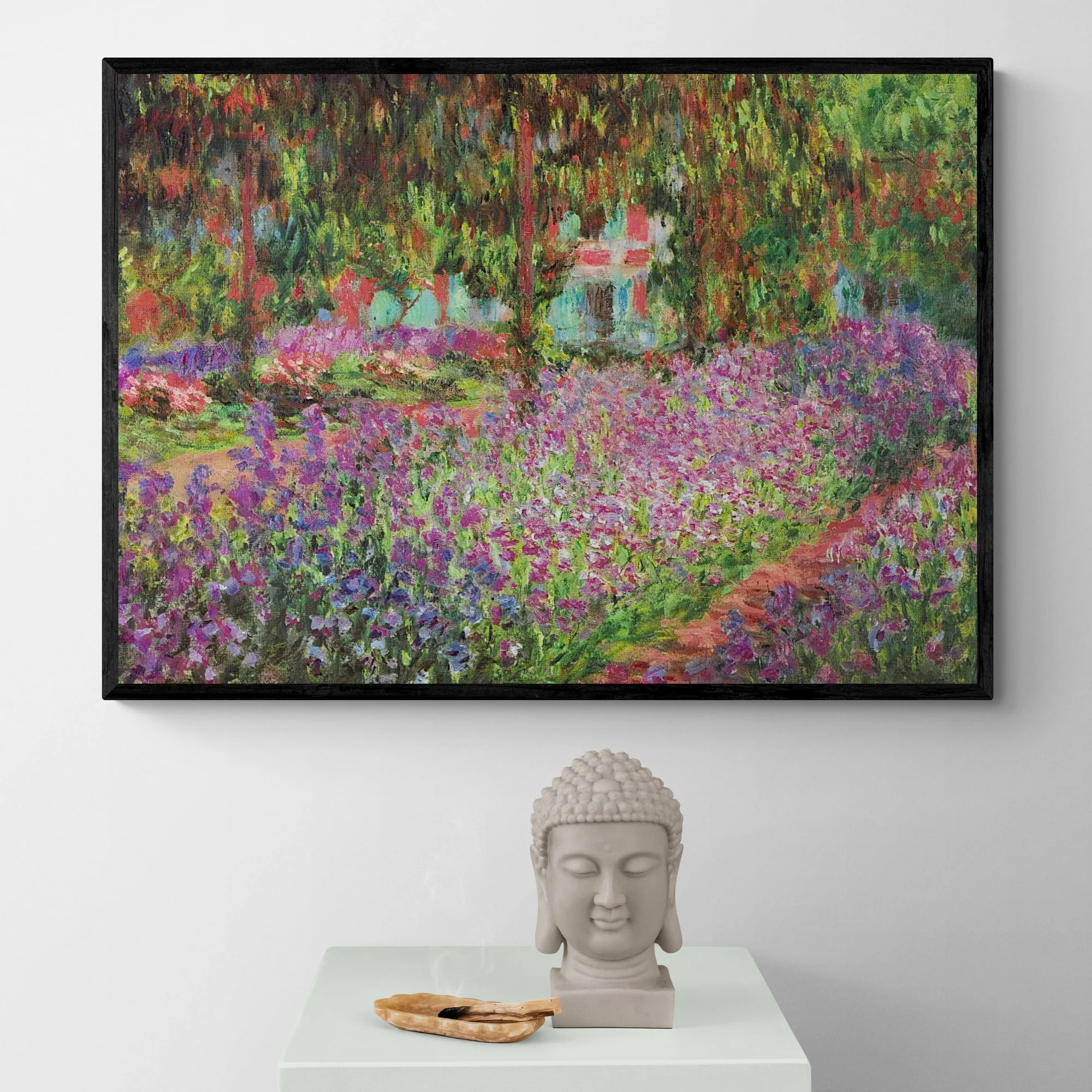 Garden at Giverny 1900 By Claude Monet - Image 3