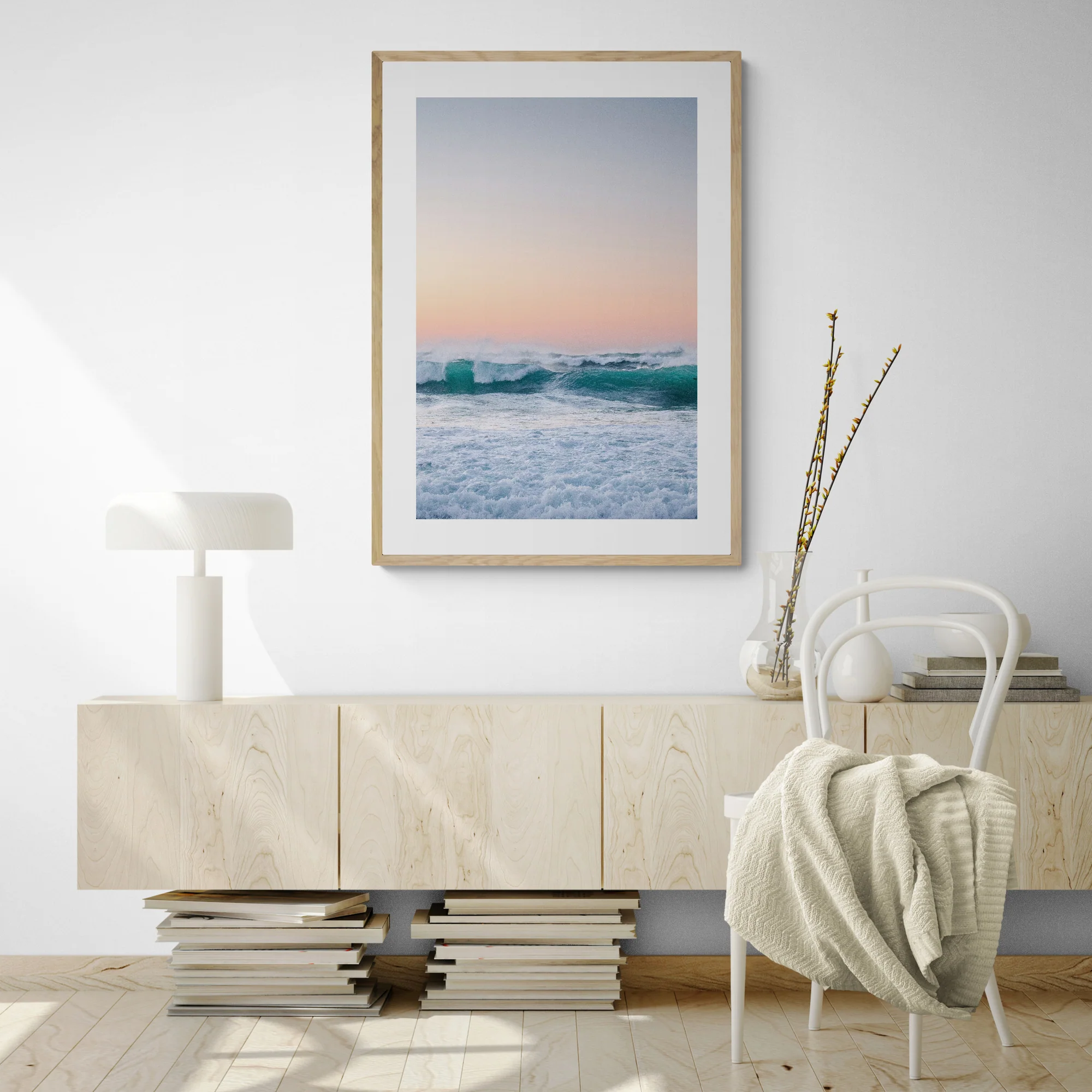 Gold Coast Sunset Art Print - Image 3