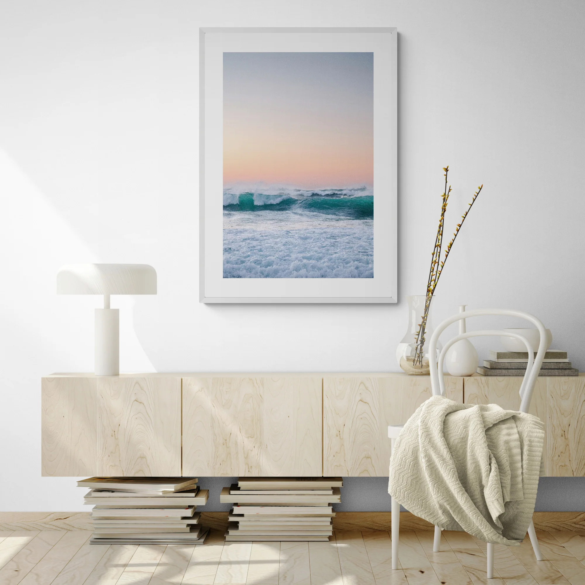 Gold Coast Sunset Art Print - Image 4