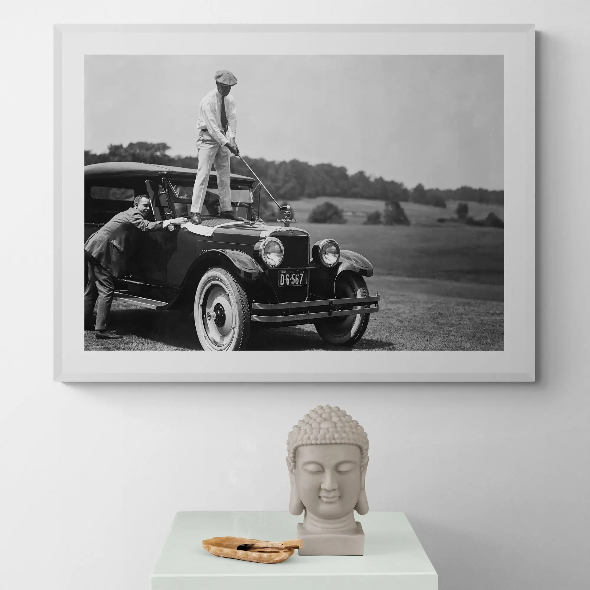 Golfers 1920 Art Print - Image 3