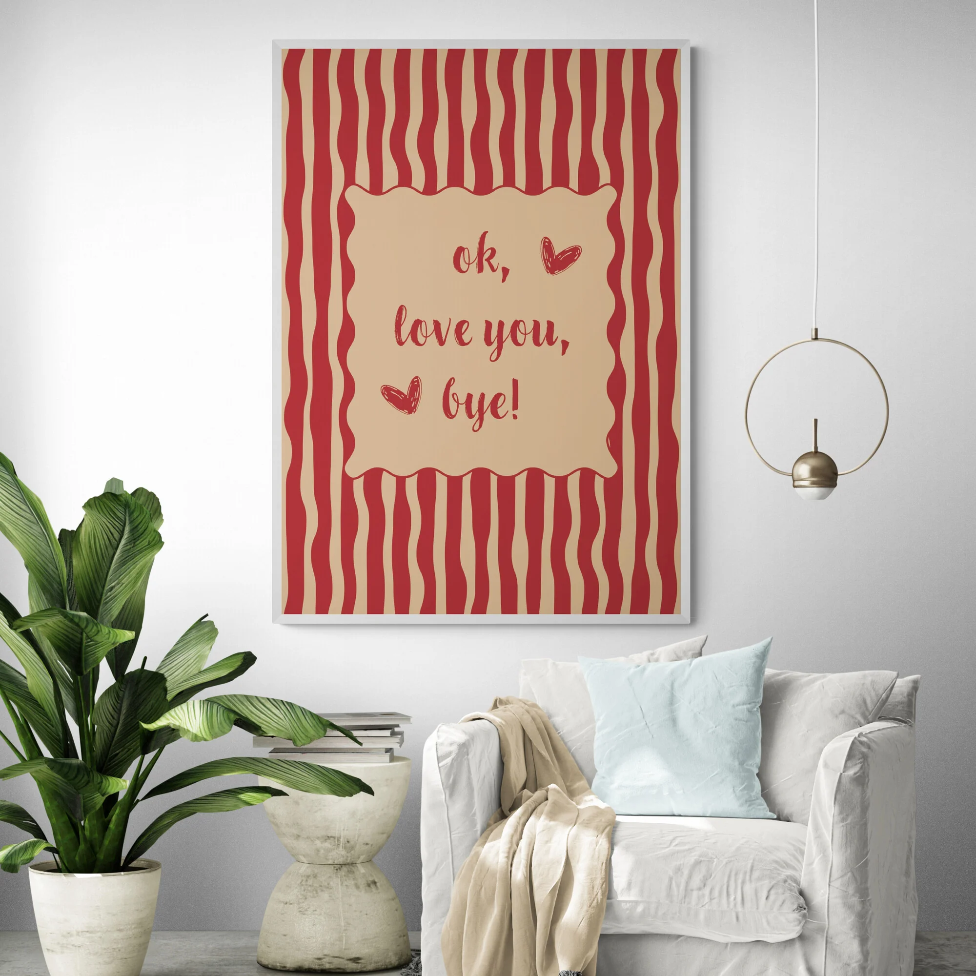 I Love You Art Print - Image 4
