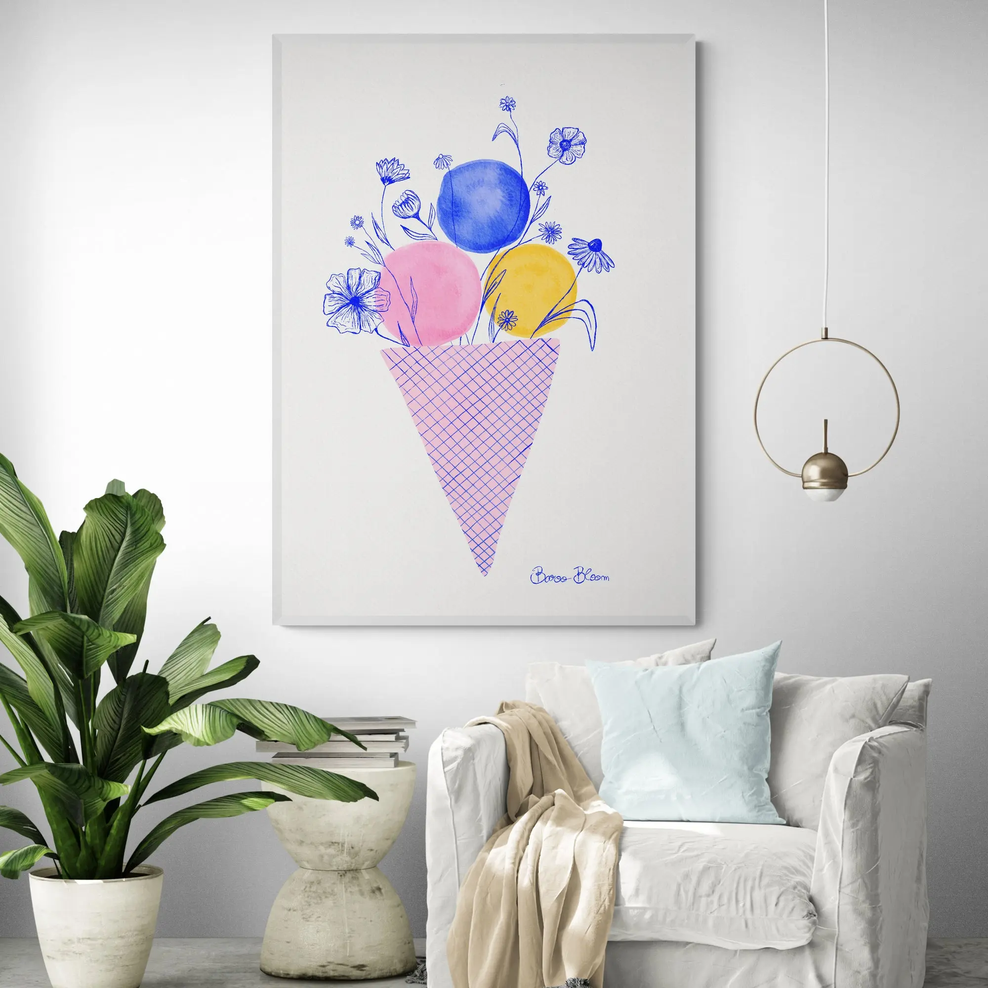 Icecream Flower by Baroo Bloom - Image 3