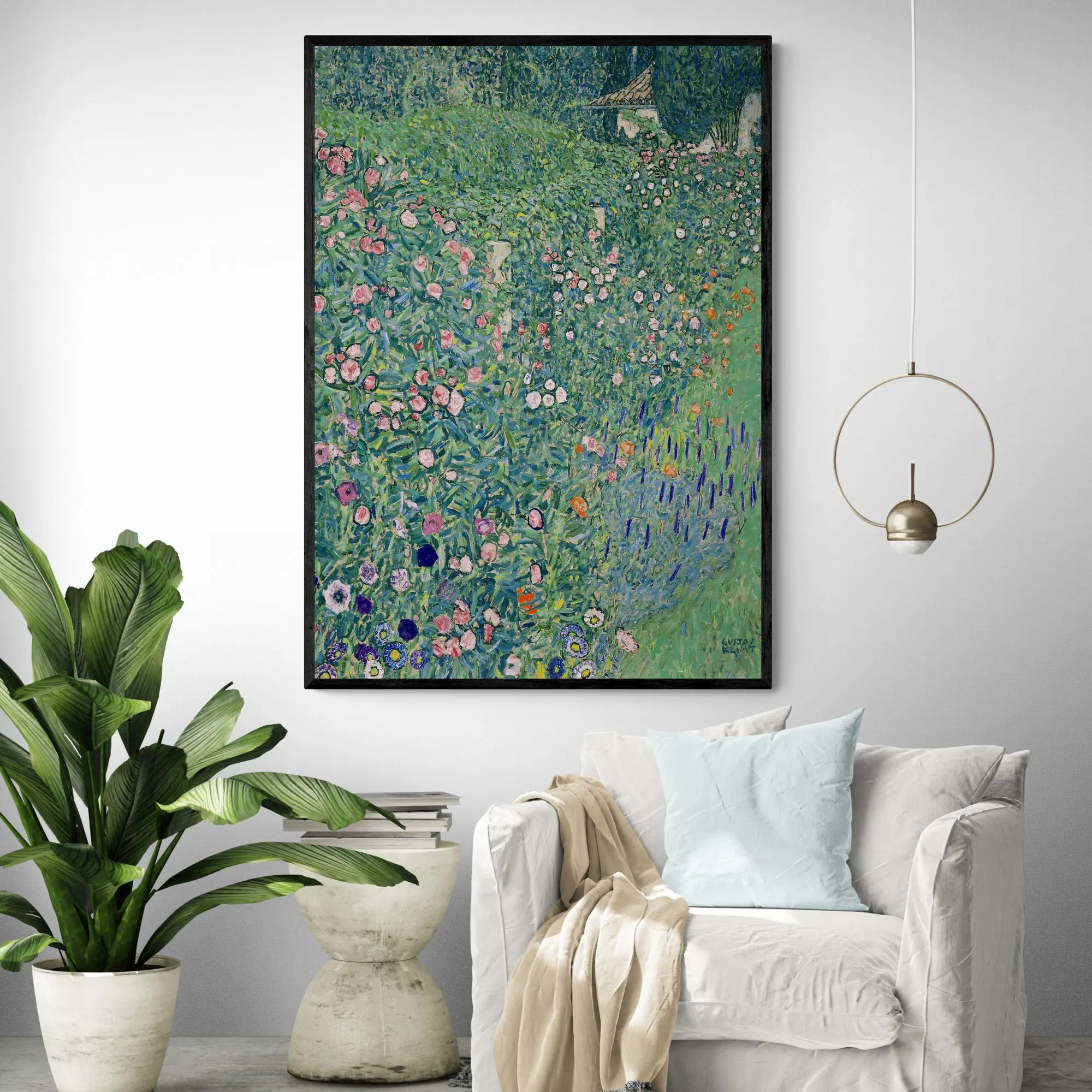 Italian Landscape by Gustav Klimt Art Print - Image 2
