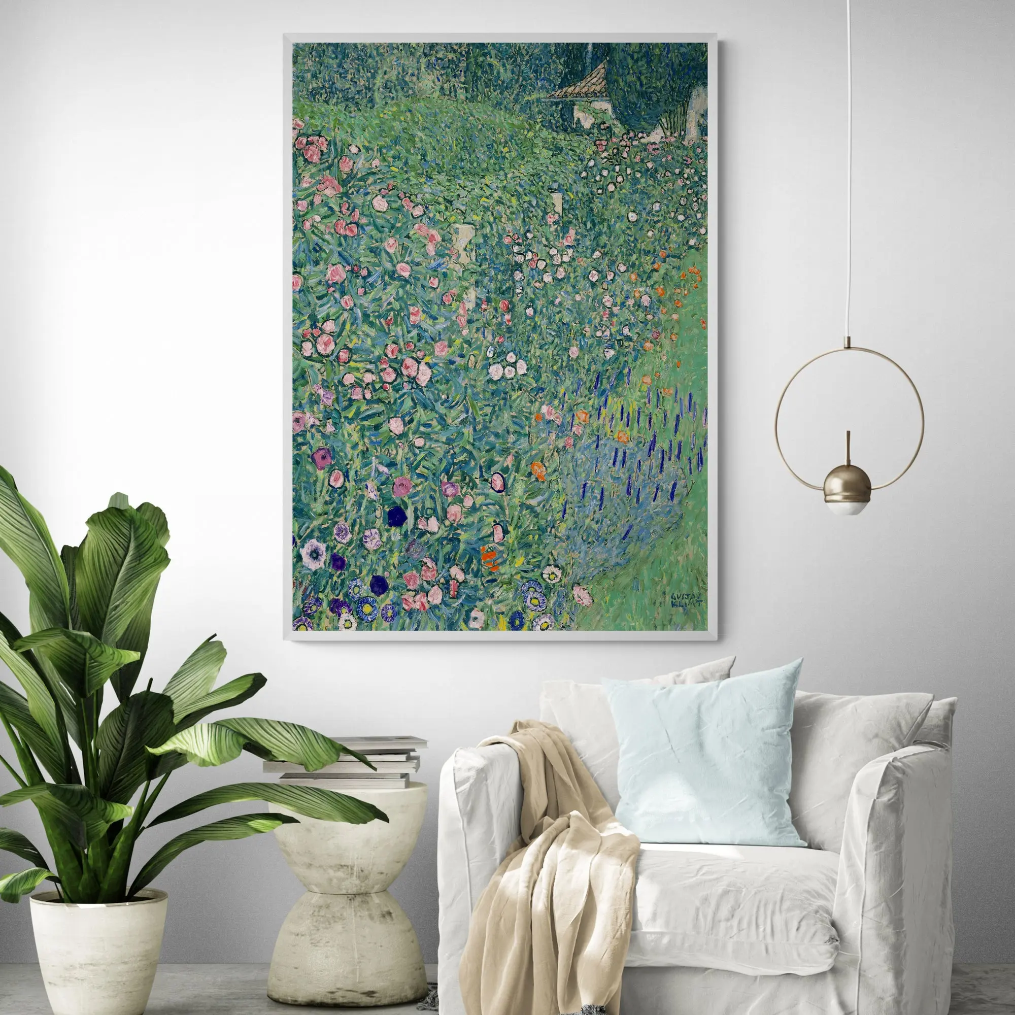 Italian Landscape by Gustav Klimt Art Print - Image 4
