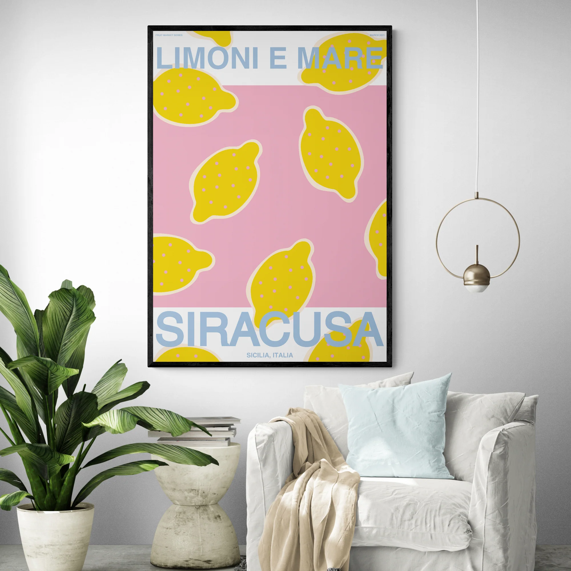Palermo Lemon Print - Image 2