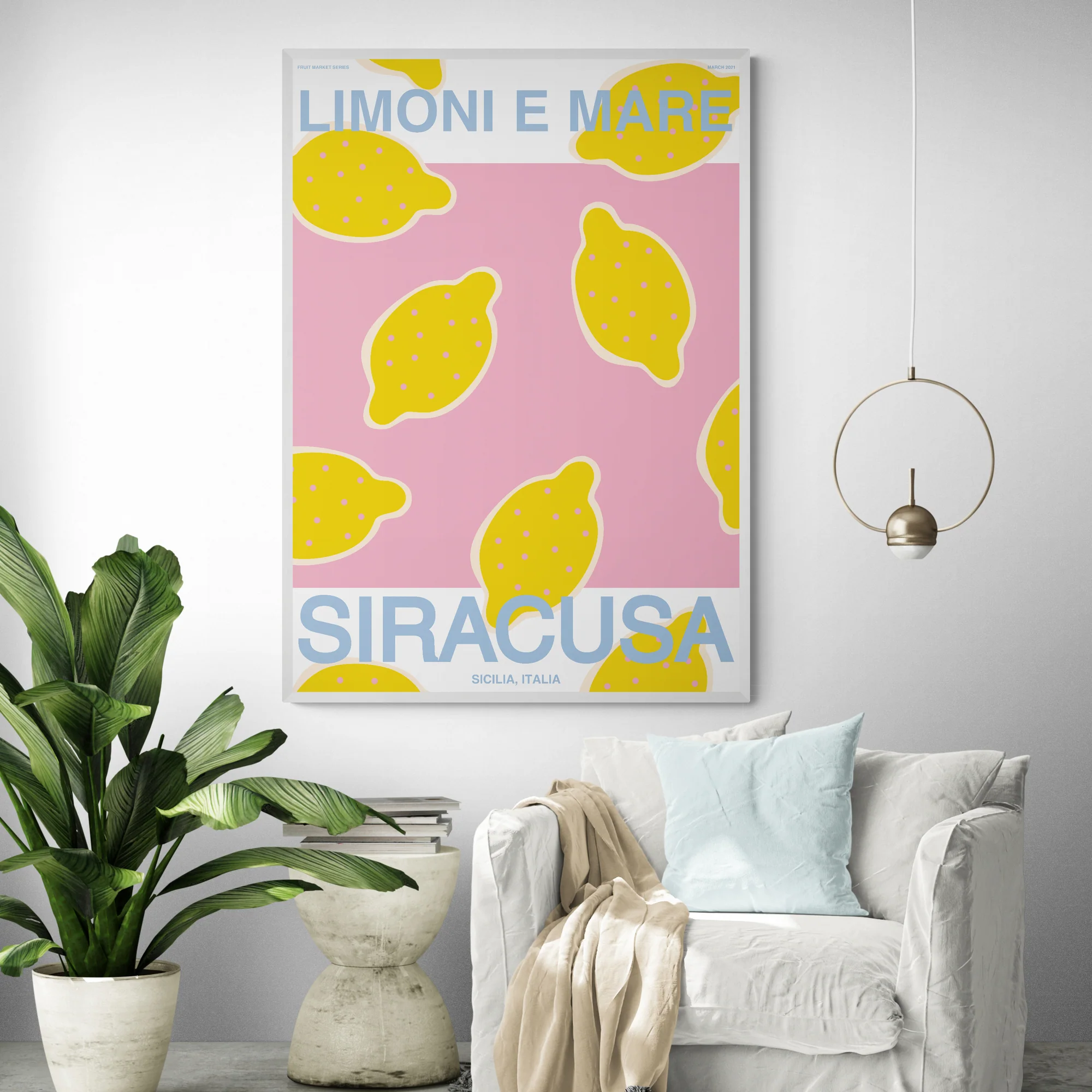 Palermo Lemon Print - Image 3
