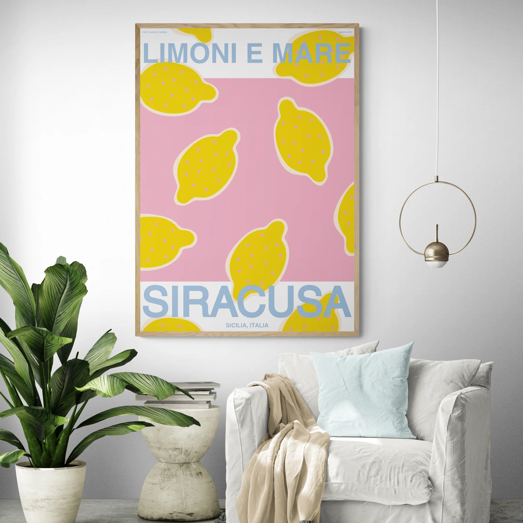 Palermo Lemon Print - Image 4