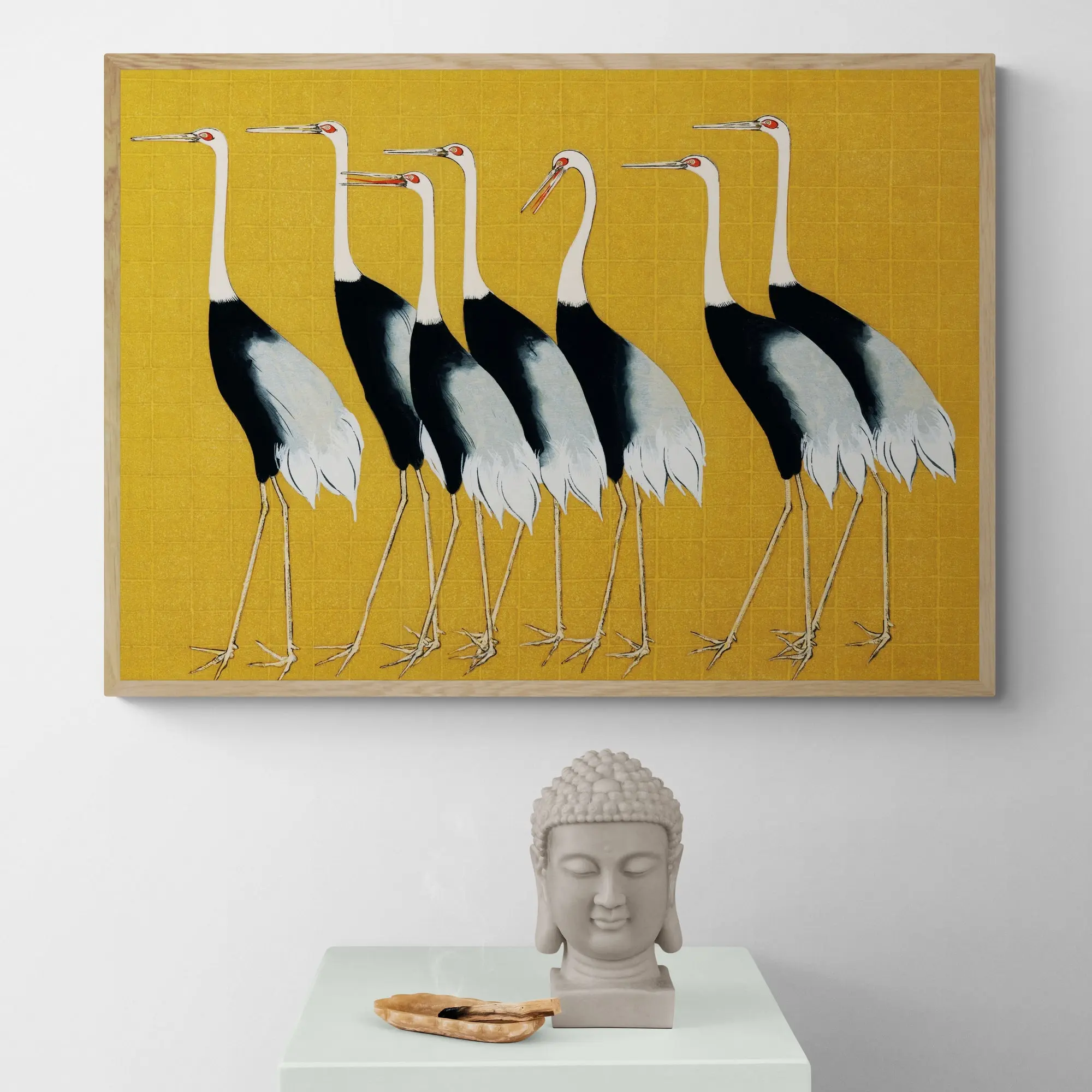 Japanese Red Crown Crane by Ogata Korin - Image 3