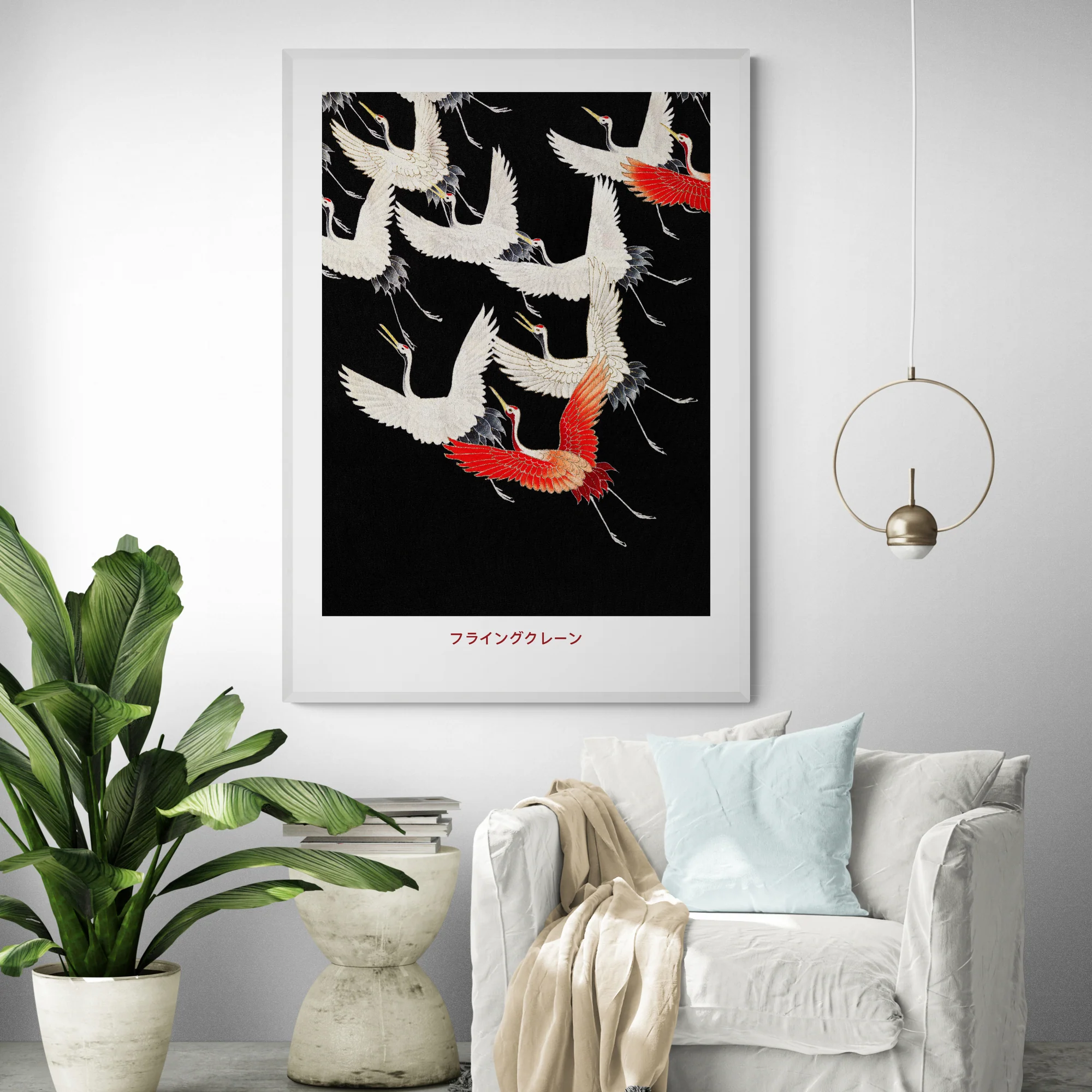 Japanese Stork By Hokusai - Image 3