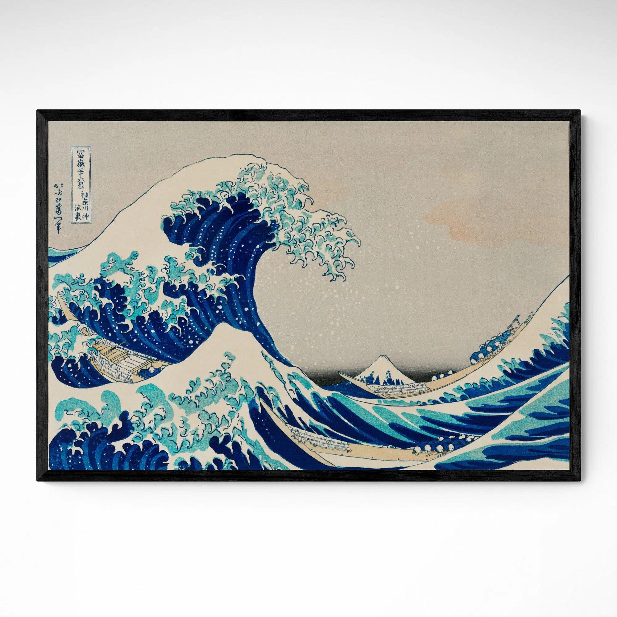 The Great Wave Off Kanagawa by Katsushika Hokusai - Image 3