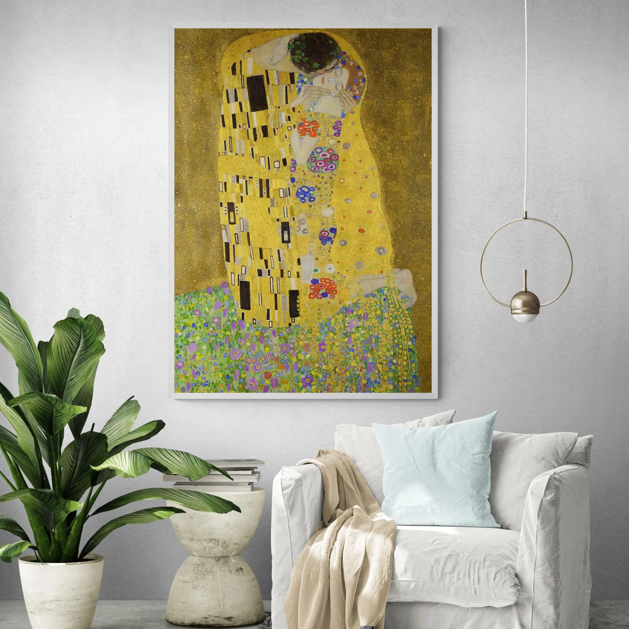 The Kiss 1907-1908 by Gustav Klimt - Image 2