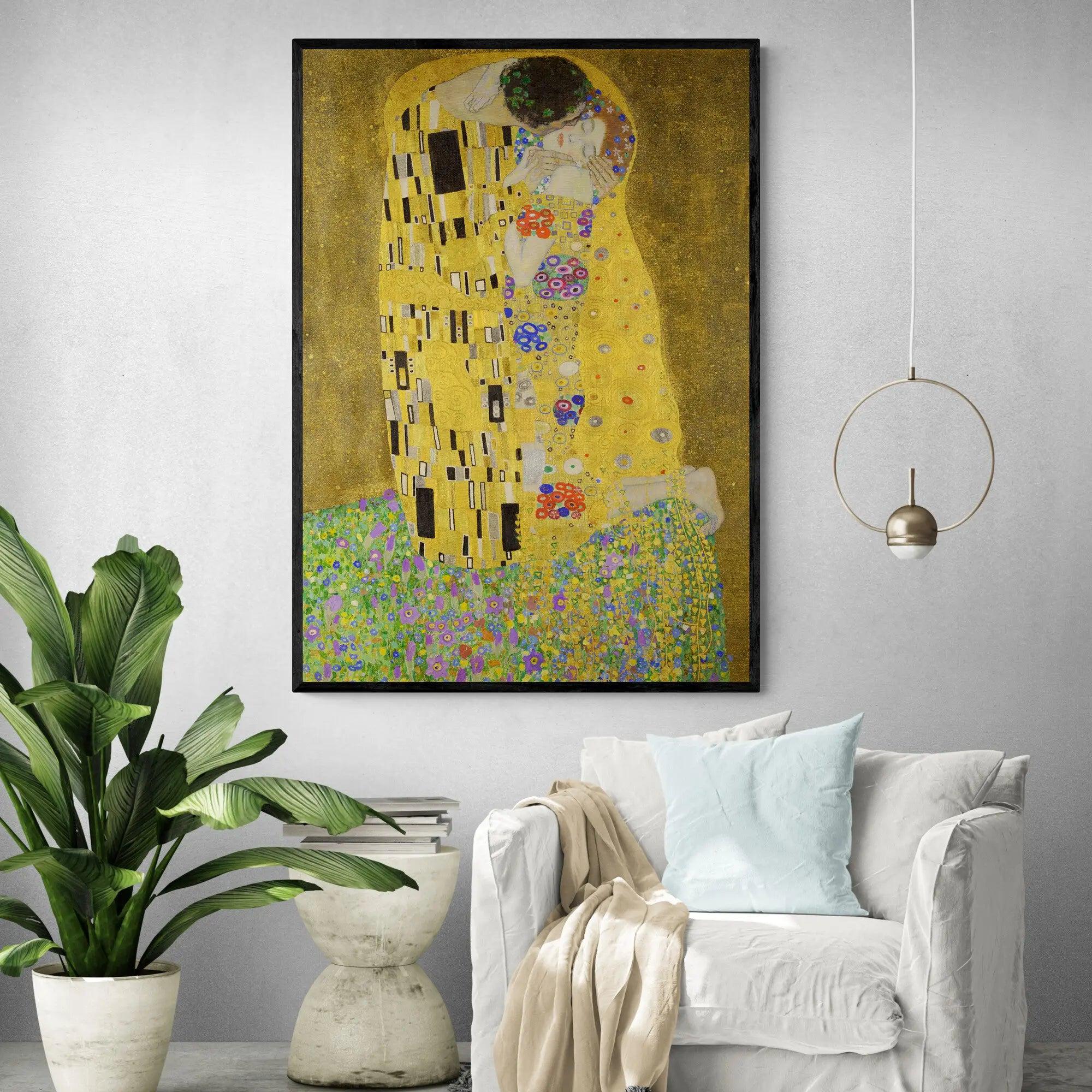 The Kiss 1907-1908 by Gustav Klimt - Image 3