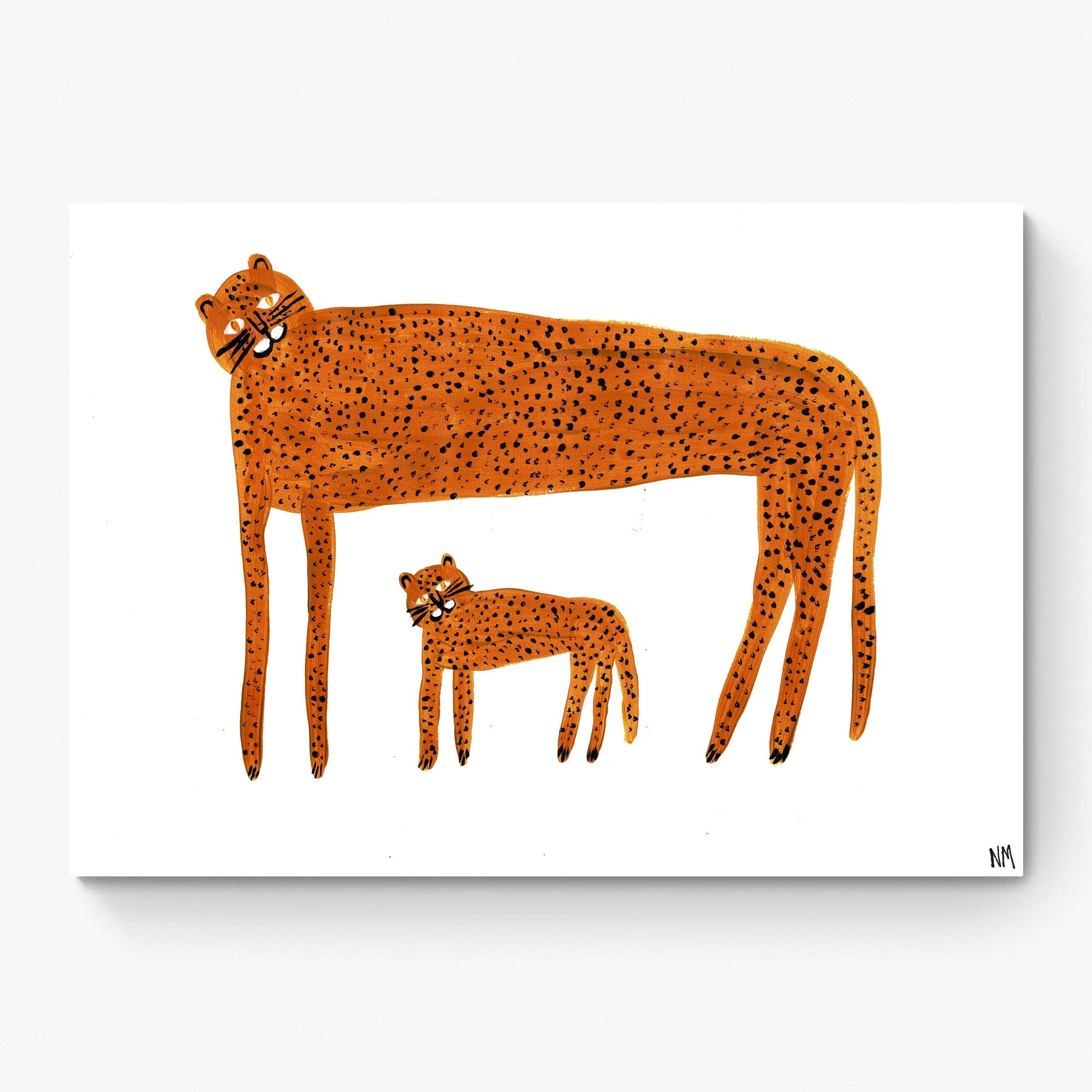 Leopard & Baby by Nancy McKie - Image 3