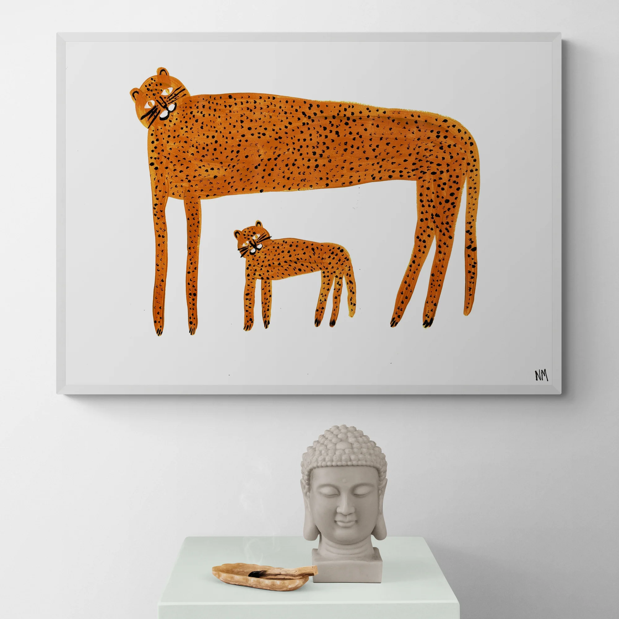 Leopard & Baby by Nancy McKie - Image 5