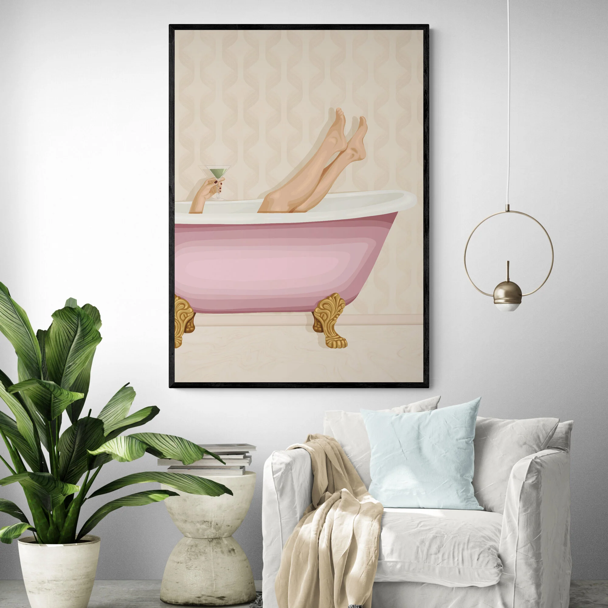 Martinis at Eight Art Print - Image 3