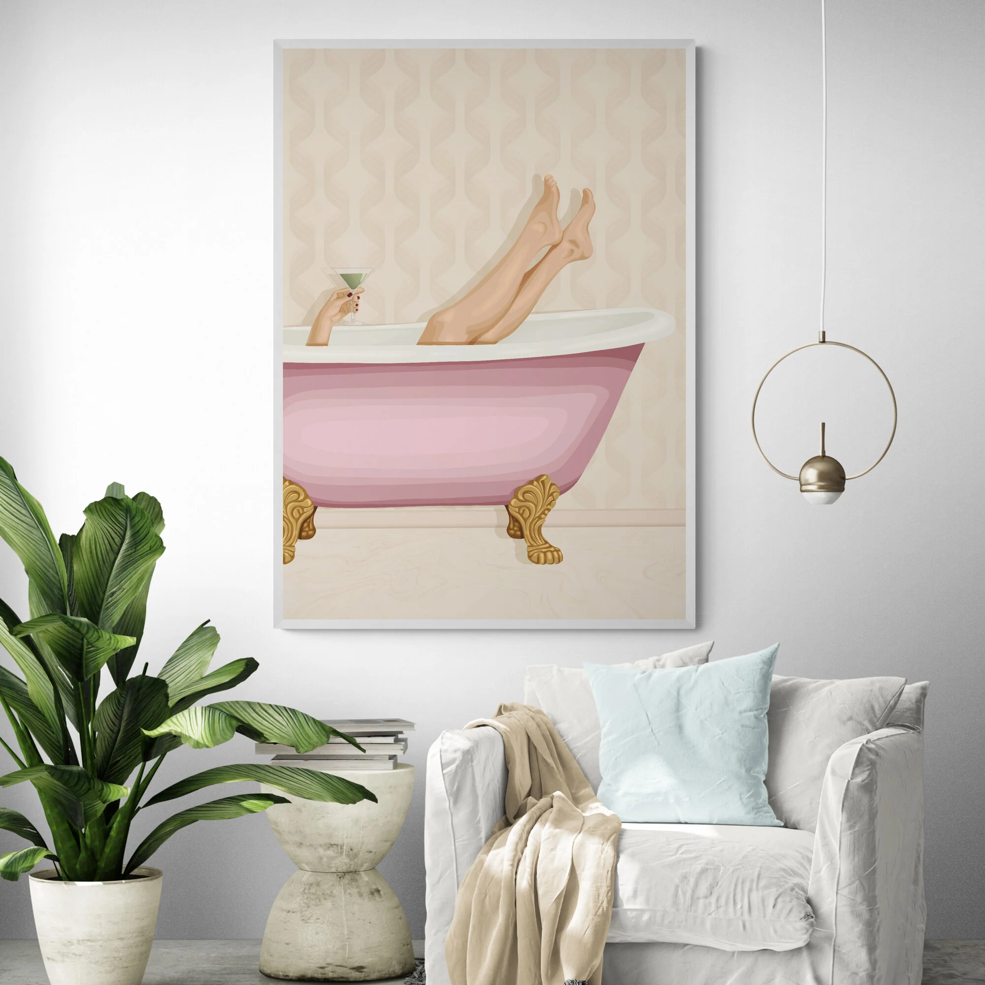 Martinis at Eight Art Print - Image 4